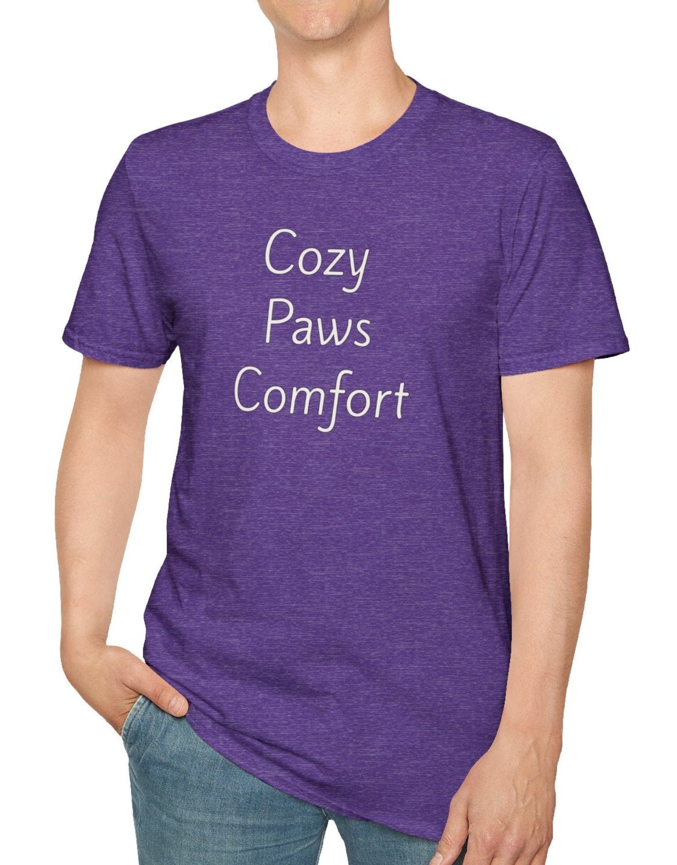 Cozy Paws Comfort - Unisex T-shirt - Soft Style 100% Cotton