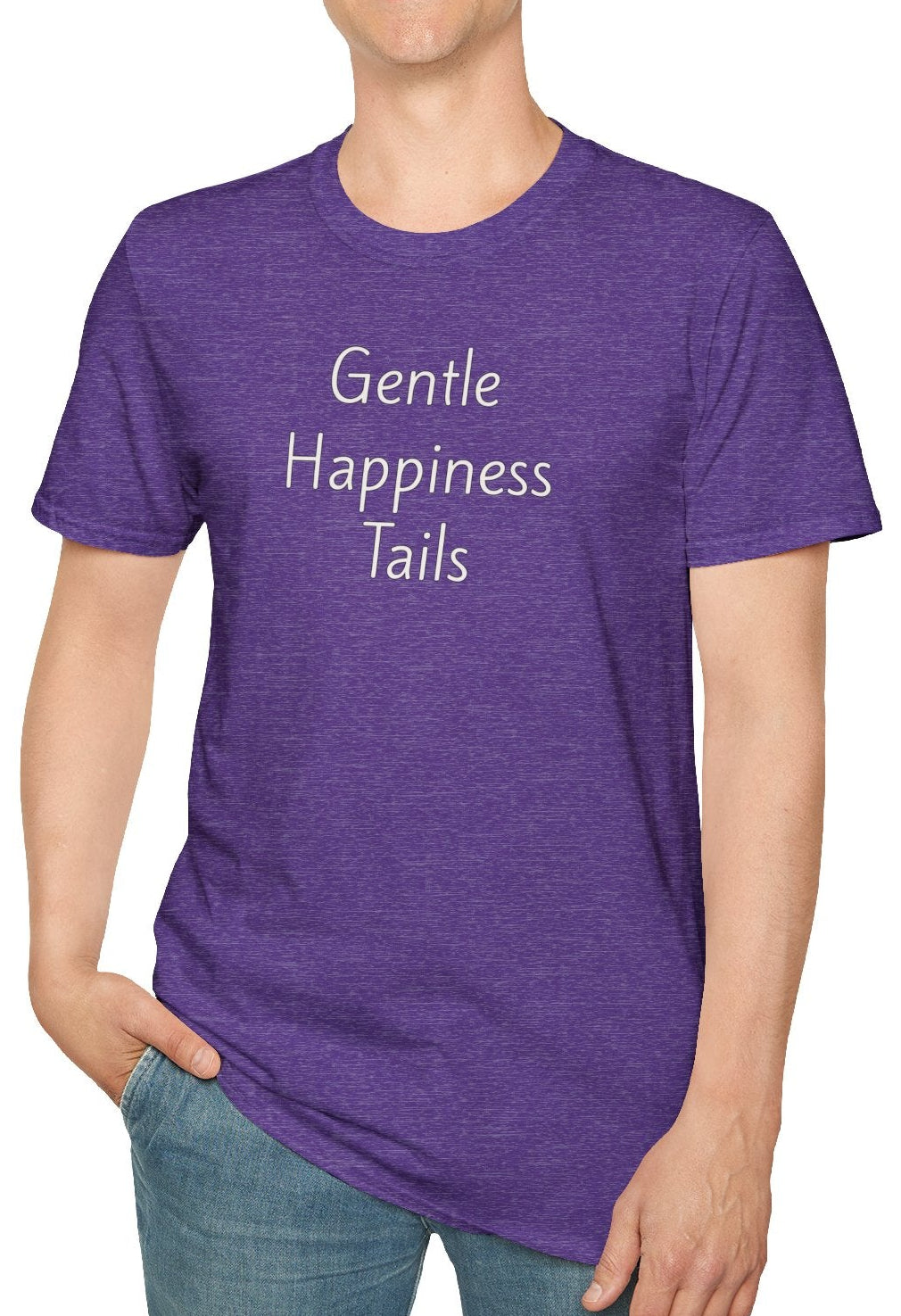 Gentle Happiness Tails - Unisex T-shirt - Soft Style 100% Cotton