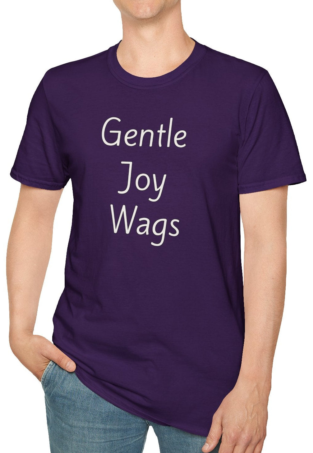 Gentle Joy Wags - Unisex T-shirt - Soft Style 100% Cotton