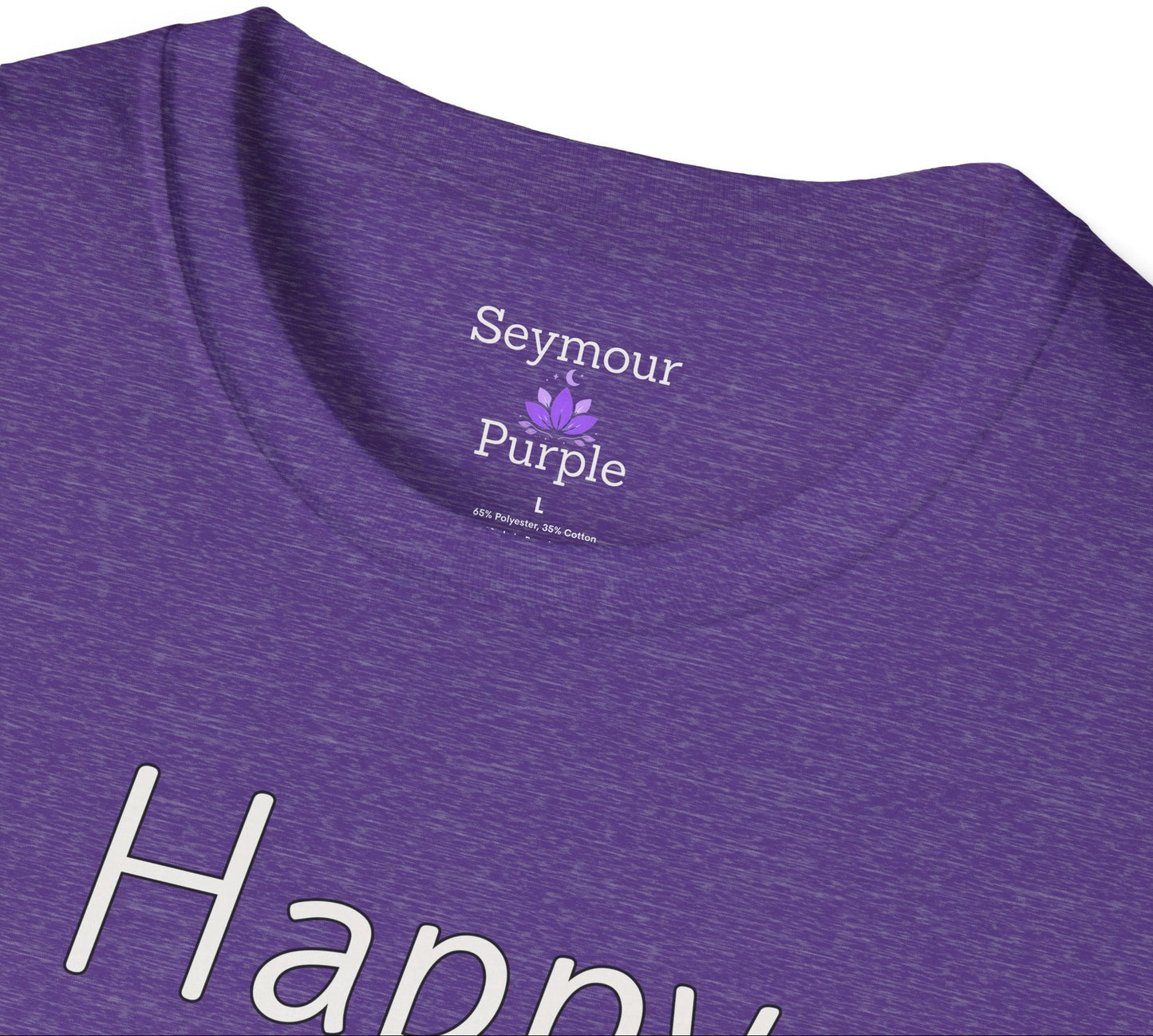 Happy Puppy Hugs - Unisex T-shirt - Soft Style 100% Cotton