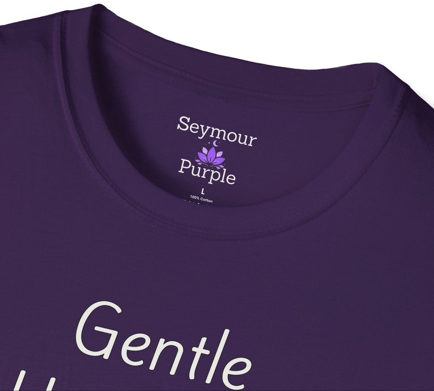 Gentle Happiness Glows - Unisex T-shirt - Soft Style 100% Cotton