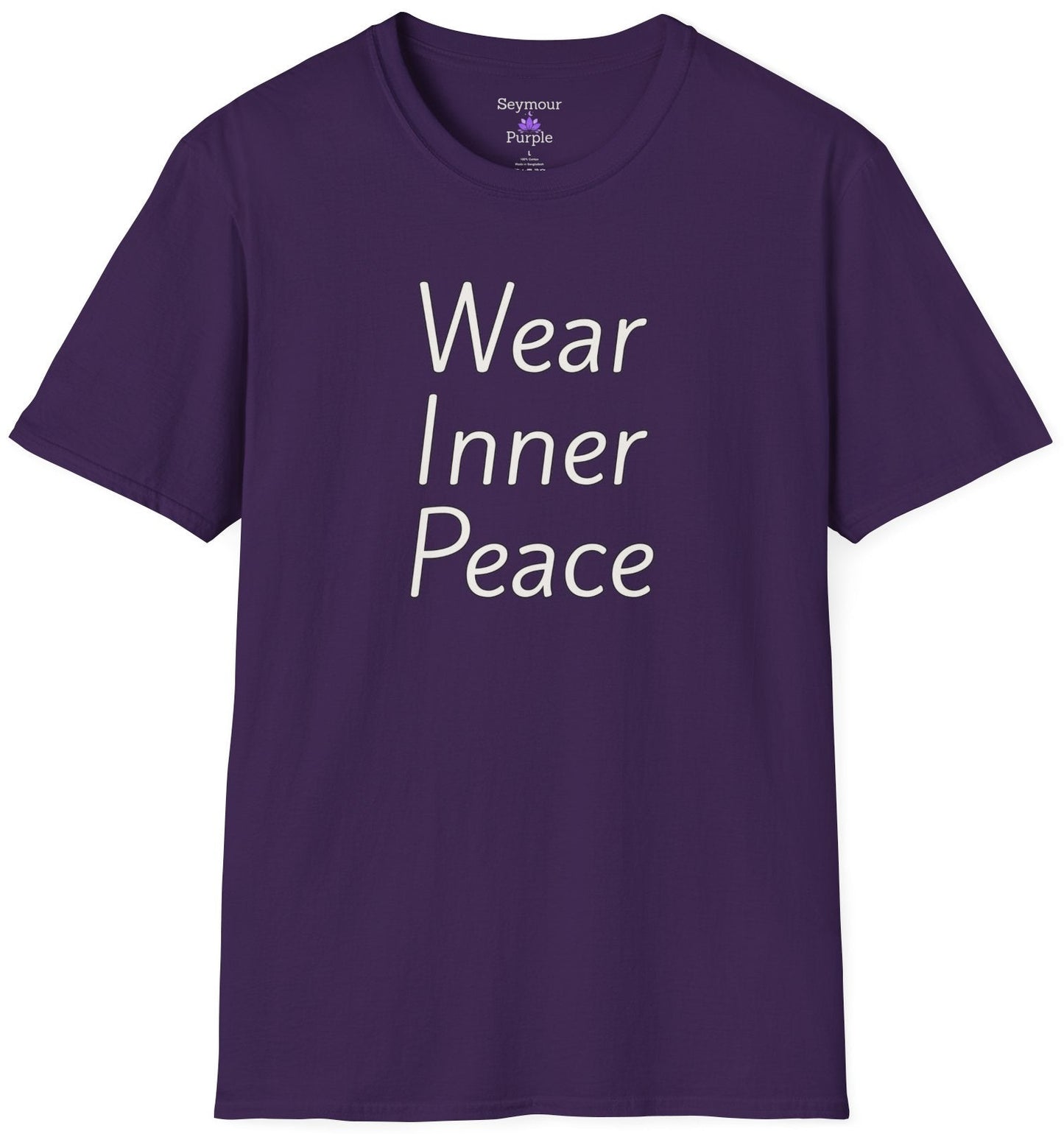 Wear Inner Peace - Unisex T-shirt - Soft Style 100% Cotton