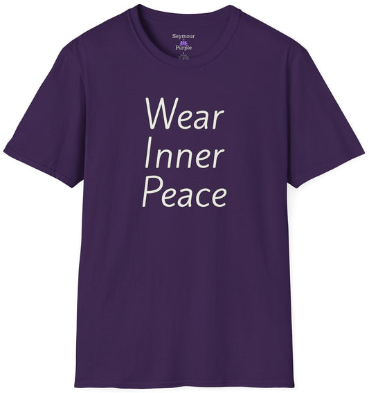 Wear Inner Peace - Unisex T-shirt - Soft Style 100% Cotton