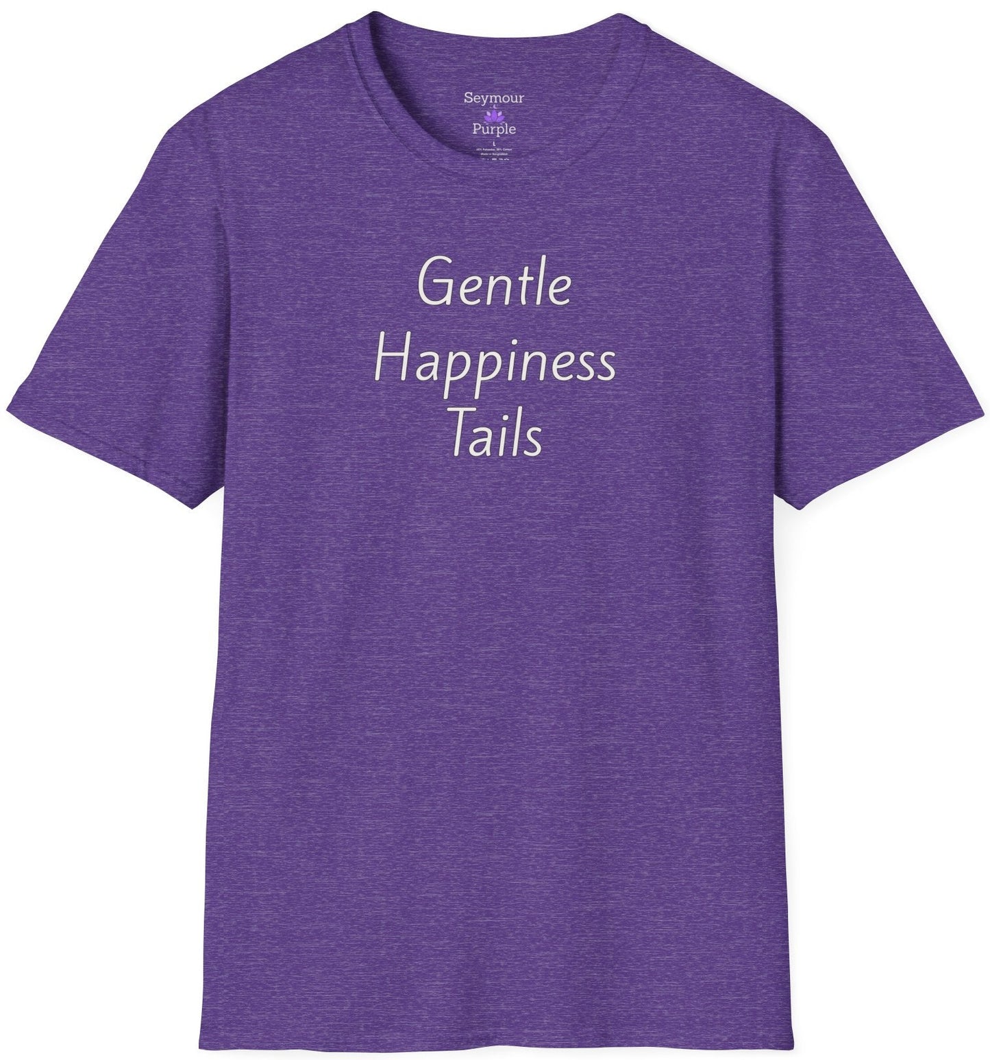 Gentle Happiness Tails - Unisex T-shirt - Soft Style 100% Cotton