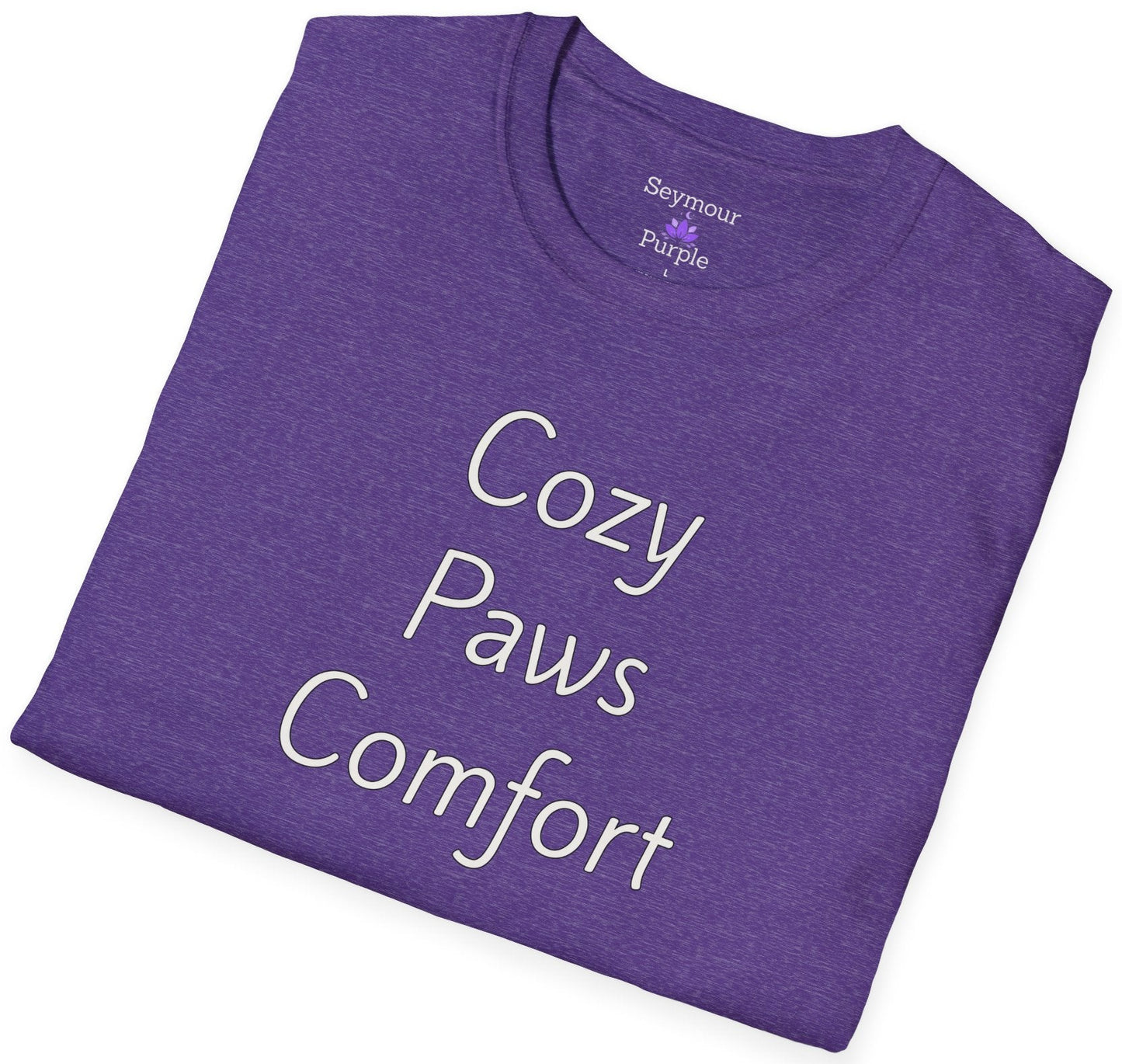 Cozy Paws Comfort - Unisex T-shirt - Soft Style 100% Cotton