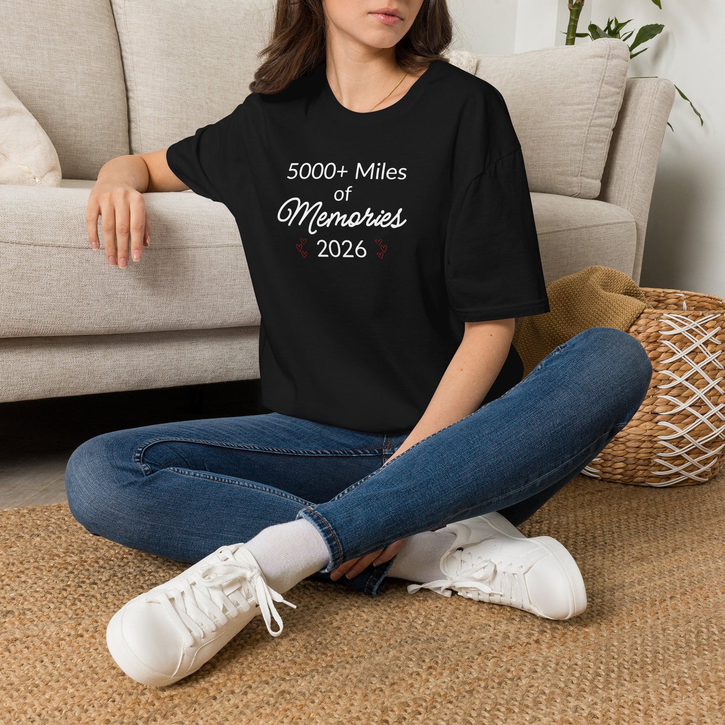 5000+ Miles of Memories 2026 Short Sleeve Unisex 100% Cotton T-Shirt