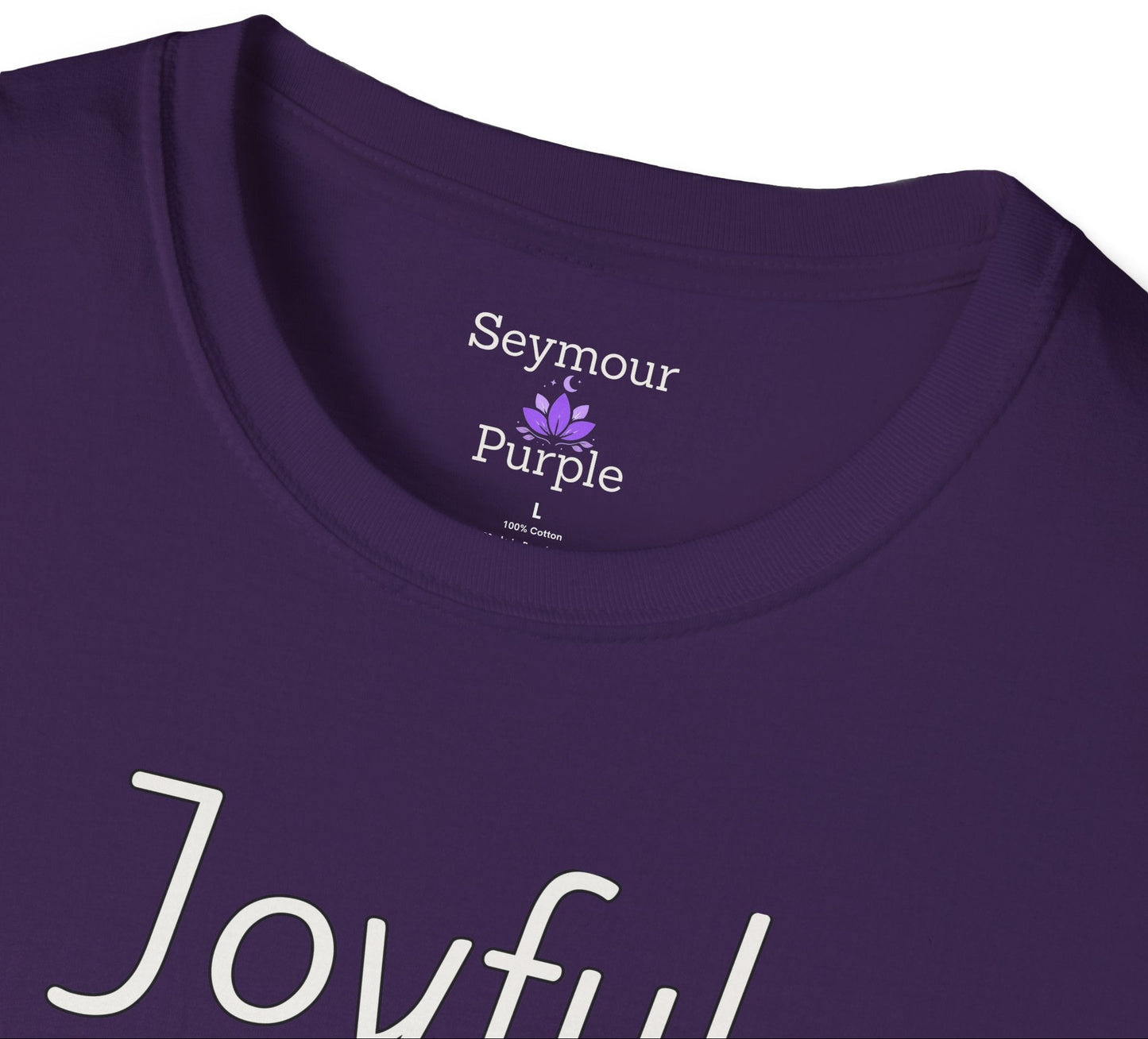 Joyful Paw Prints - Unisex T-shirt - Soft Style 100% Cotton