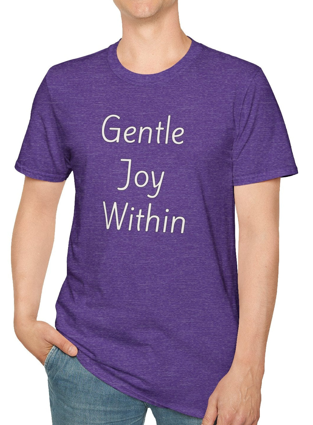 Gentle Joy Within - Unisex T-shirt - Soft Style 100% Cotton