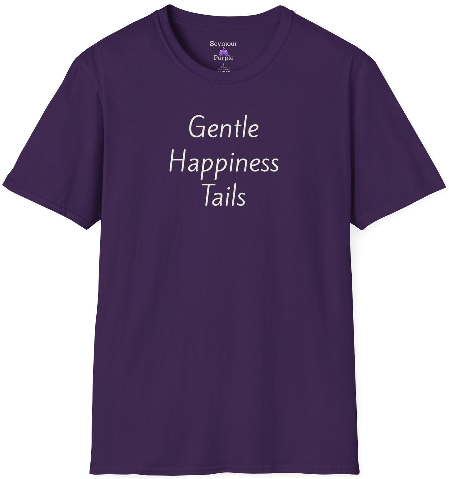 Gentle Happiness Tails - Unisex T-shirt - Soft Style 100% Cotton