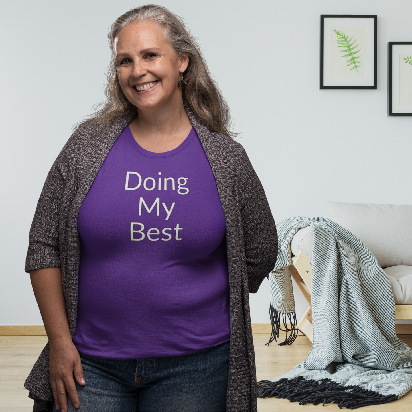 Doing My Best - Unisex T-shirt - Soft Style 100% Cotton