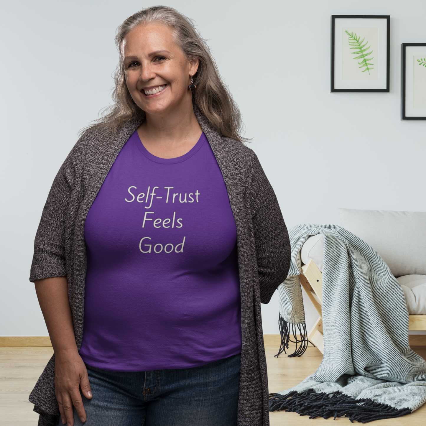 Self-Trust Feels Good - Unisex T-shirt - Soft Style 100% Cotton