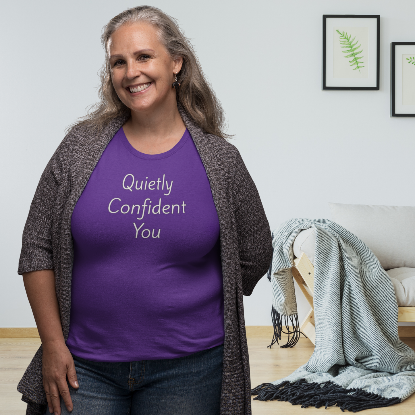 Quietly Confident You - Unisex T-shirt - Soft Style 100% Cotton
