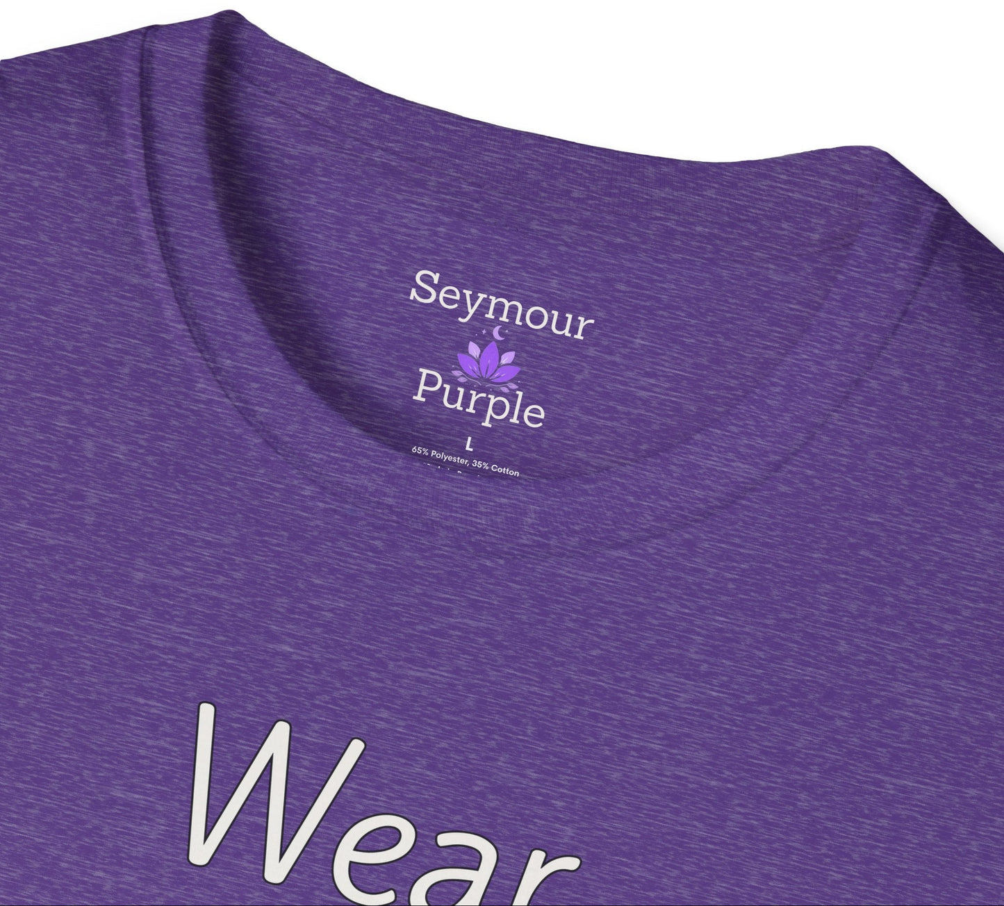 Wear Peaceful Vibes - Unisex T-shirt - Soft Style 100% Cotton