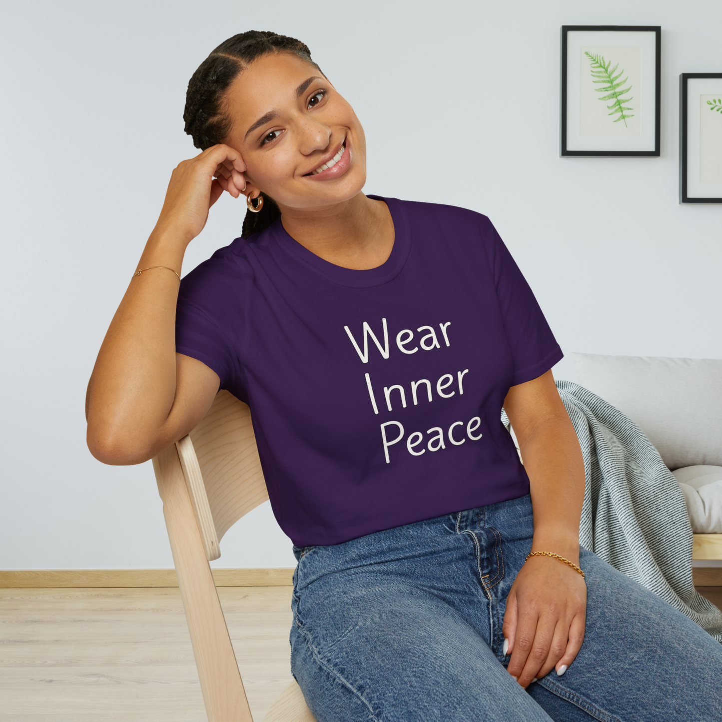 Wear Inner Peace - Unisex T-shirt - Soft Style 100% Cotton