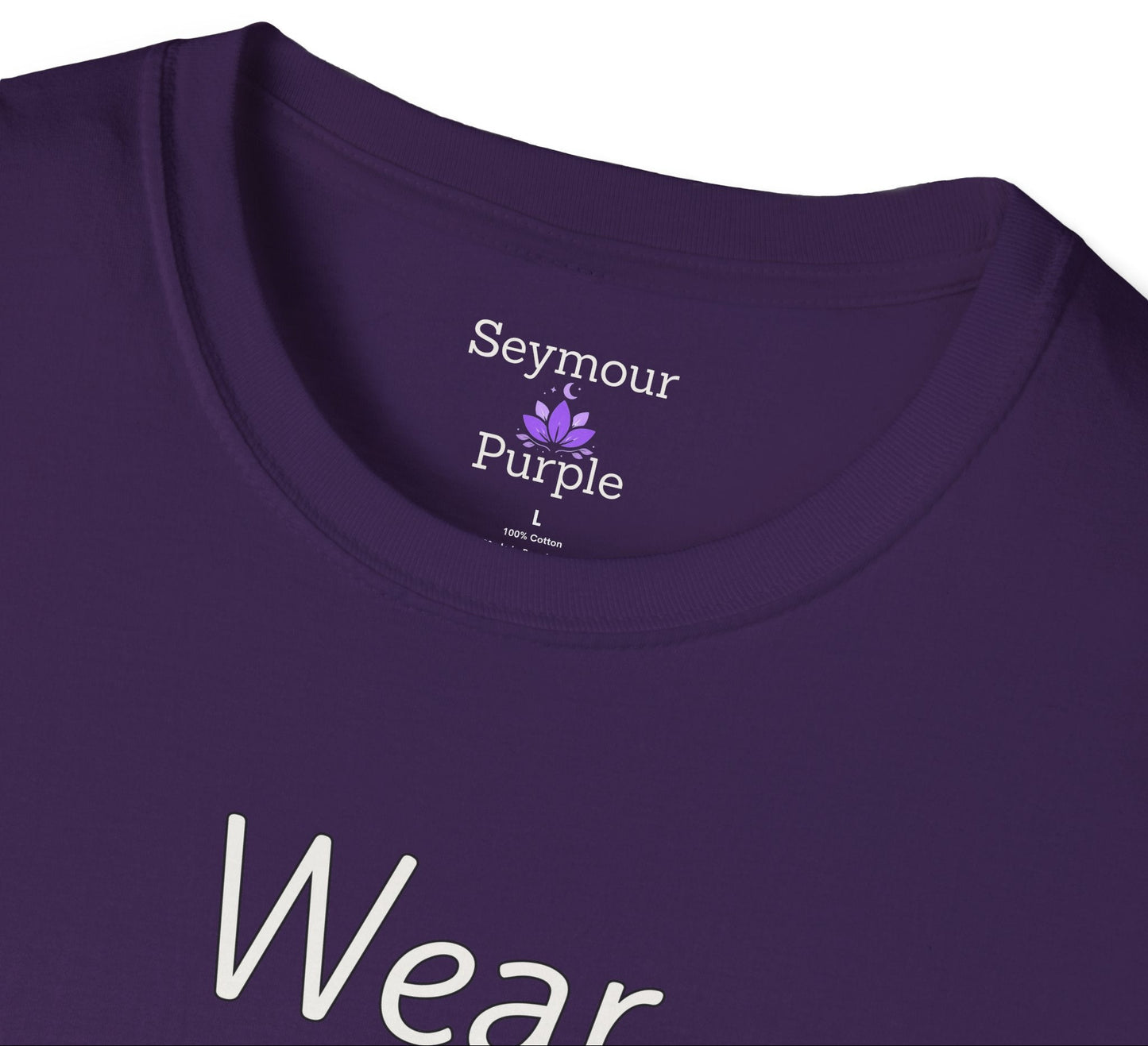 Wear Peaceful Vibes - Unisex T-shirt - Soft Style 100% Cotton