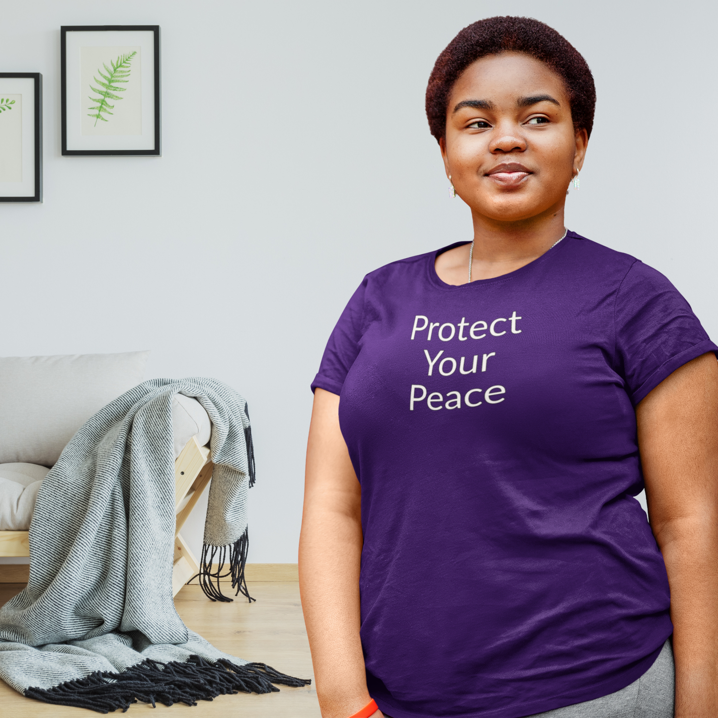 Protect Your Peace - Unisex T-shirt - Soft Style 100% Cotton