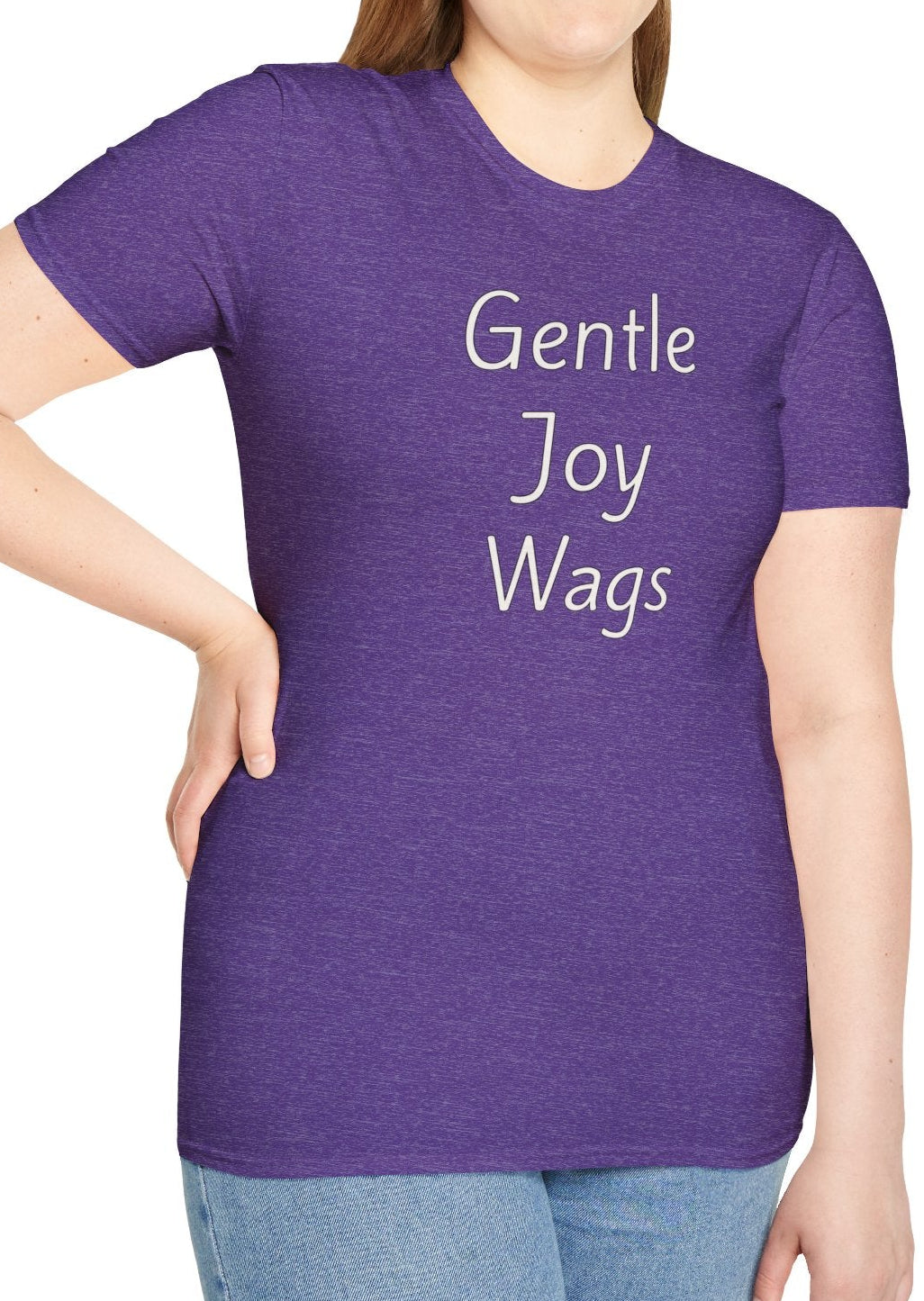 Gentle Joy Wags - Unisex T-shirt - Soft Style 100% Cotton