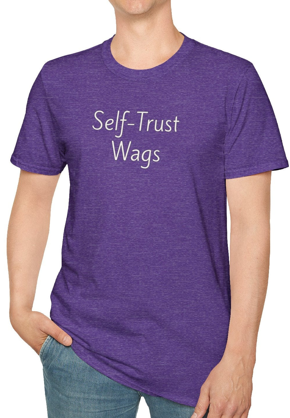 Self-Trust Wags - Unisex T-shirt - Soft Style 100% Cotton