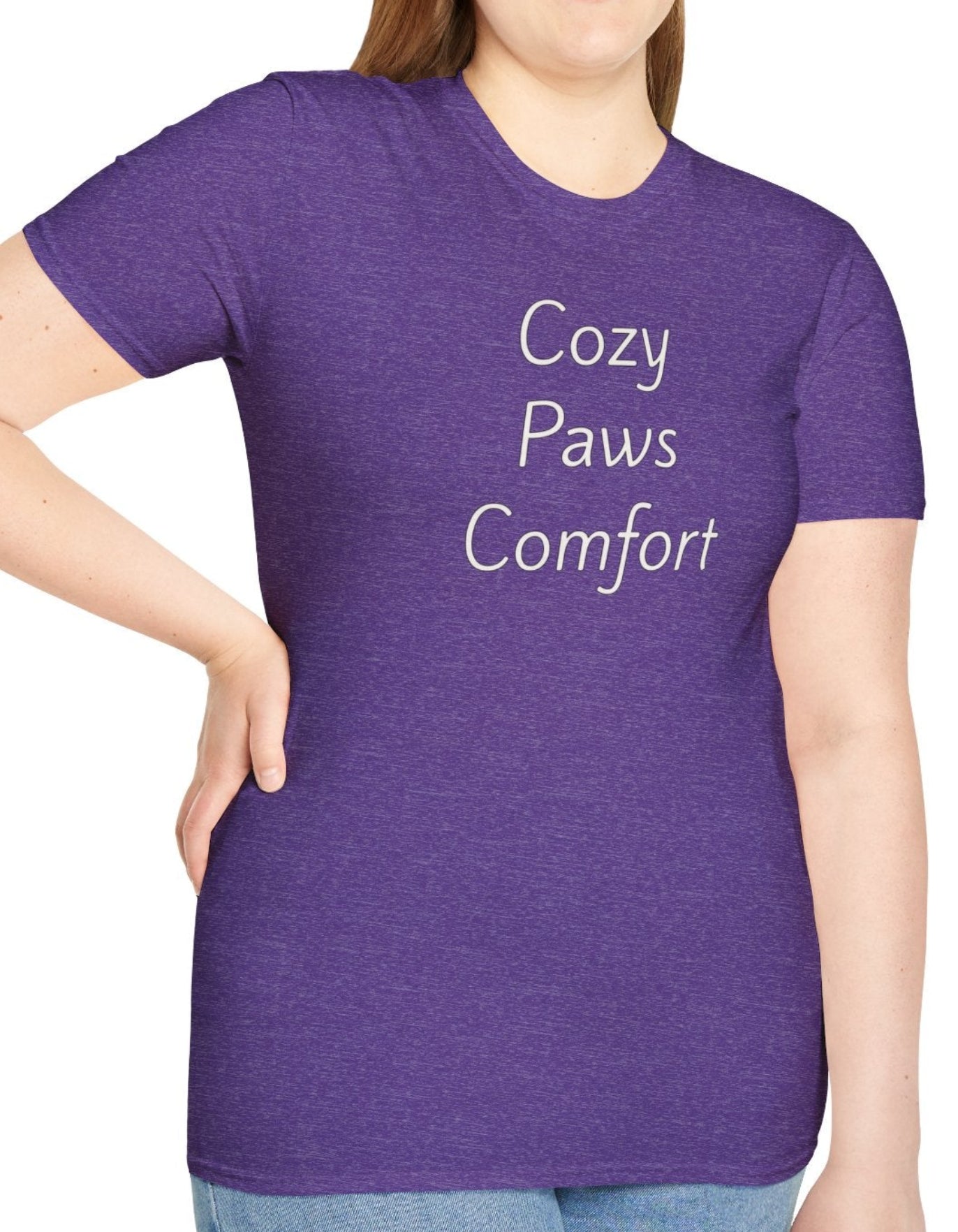 Cozy Paws Comfort - Unisex T-shirt - Soft Style 100% Cotton