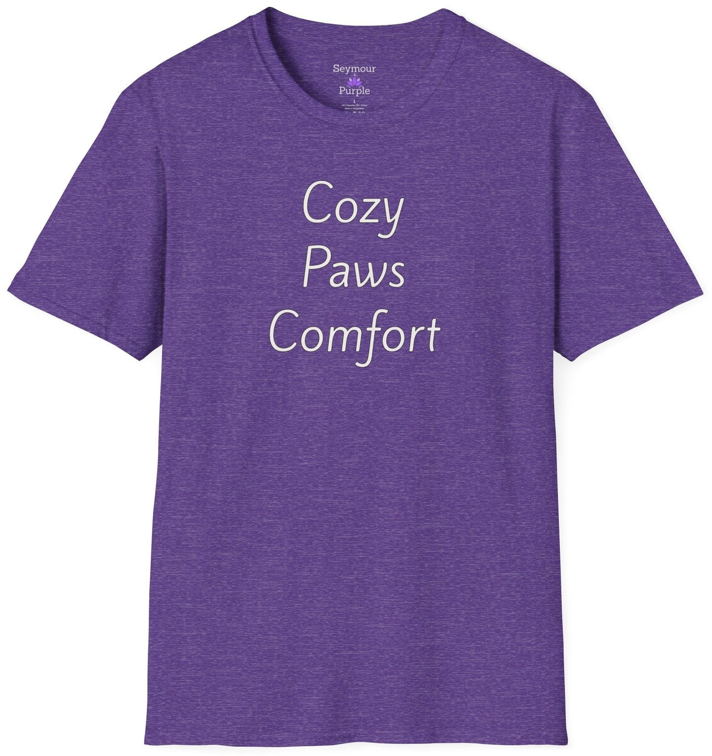 Cozy Paws Comfort - Unisex T-shirt - Soft Style 100% Cotton