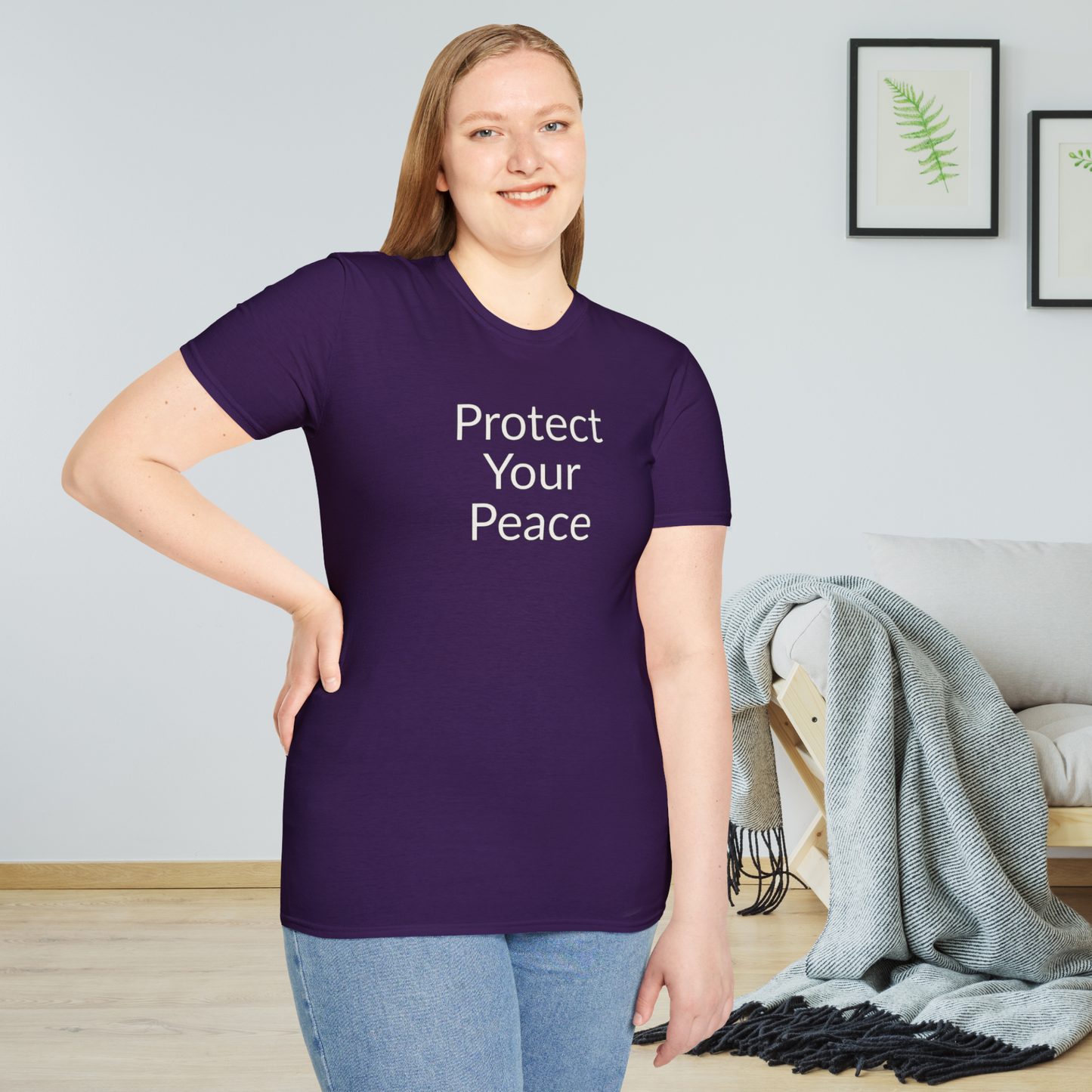 Protect Your Peace - Unisex T-shirt - Soft Style 100% Cotton