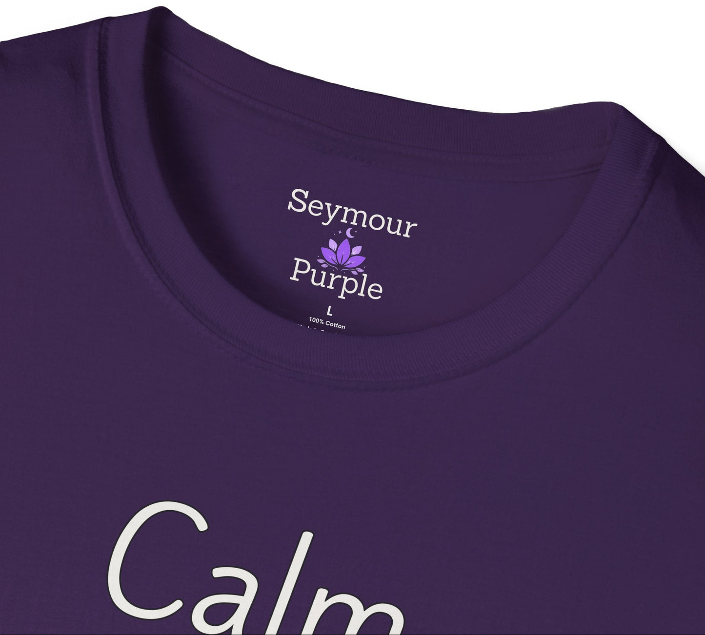 Calm Joy Unfolds - Unisex T-shirt - Soft Style 100% Cotton