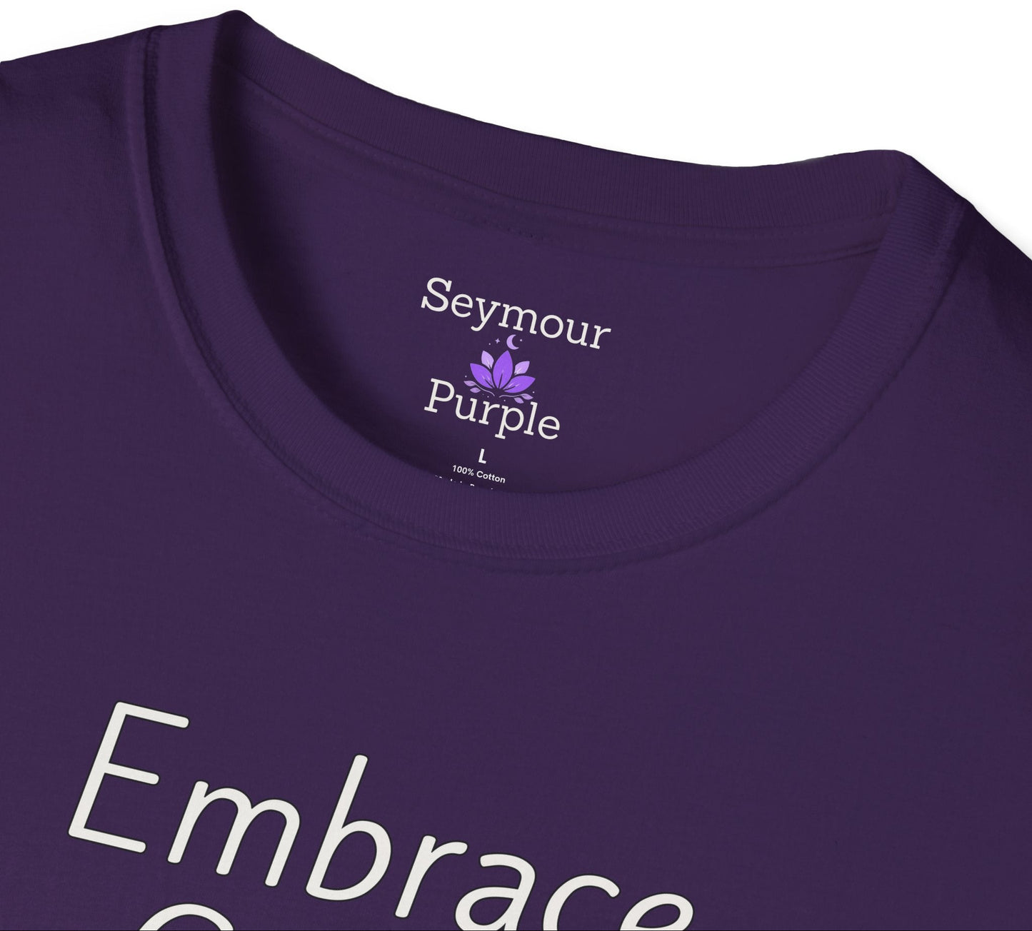 Embrace Gentle Joy - Unisex T-shirt - Soft Style 100% Cotton