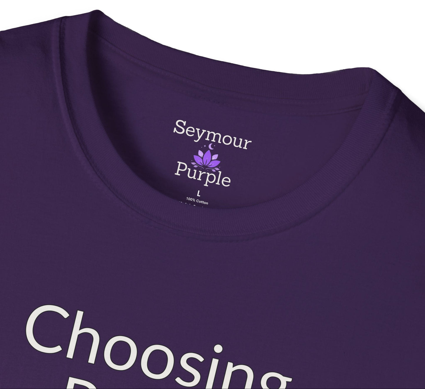 Choosing Peace Today - Unisex T-shirt - Soft Style 100% Cotton