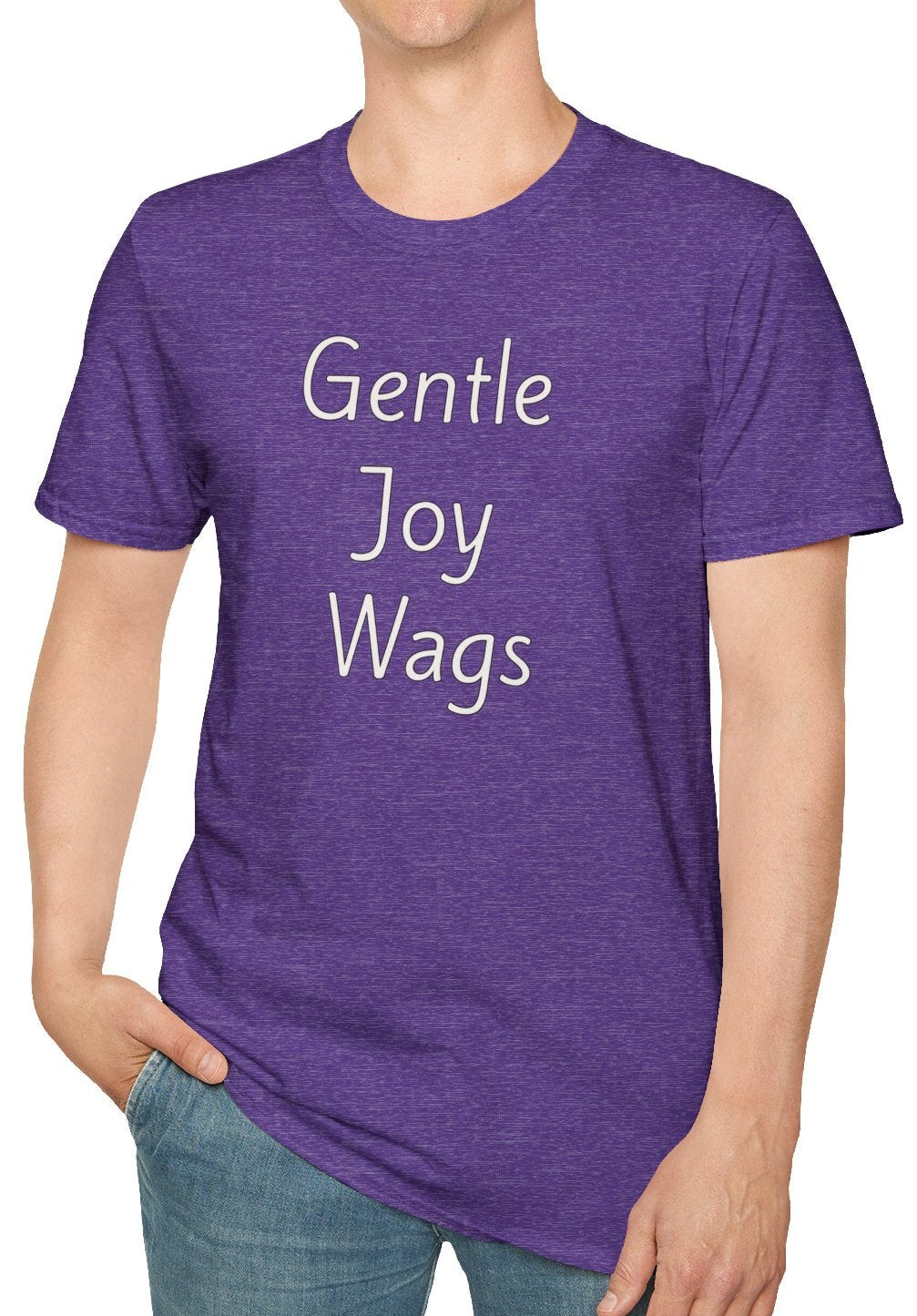 Gentle Joy Wags - Unisex T-shirt - Soft Style 100% Cotton