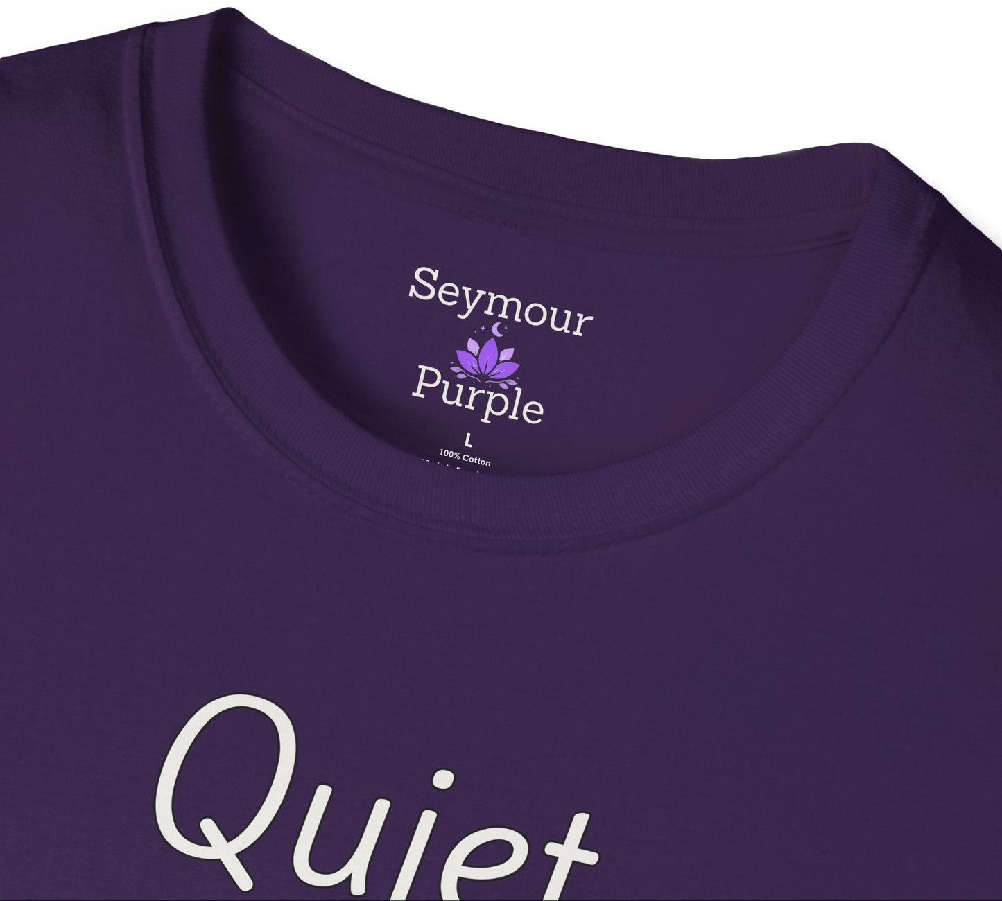 Quiet Joy Unfolds - Unisex T-shirt - Soft Style 100% Cotton
