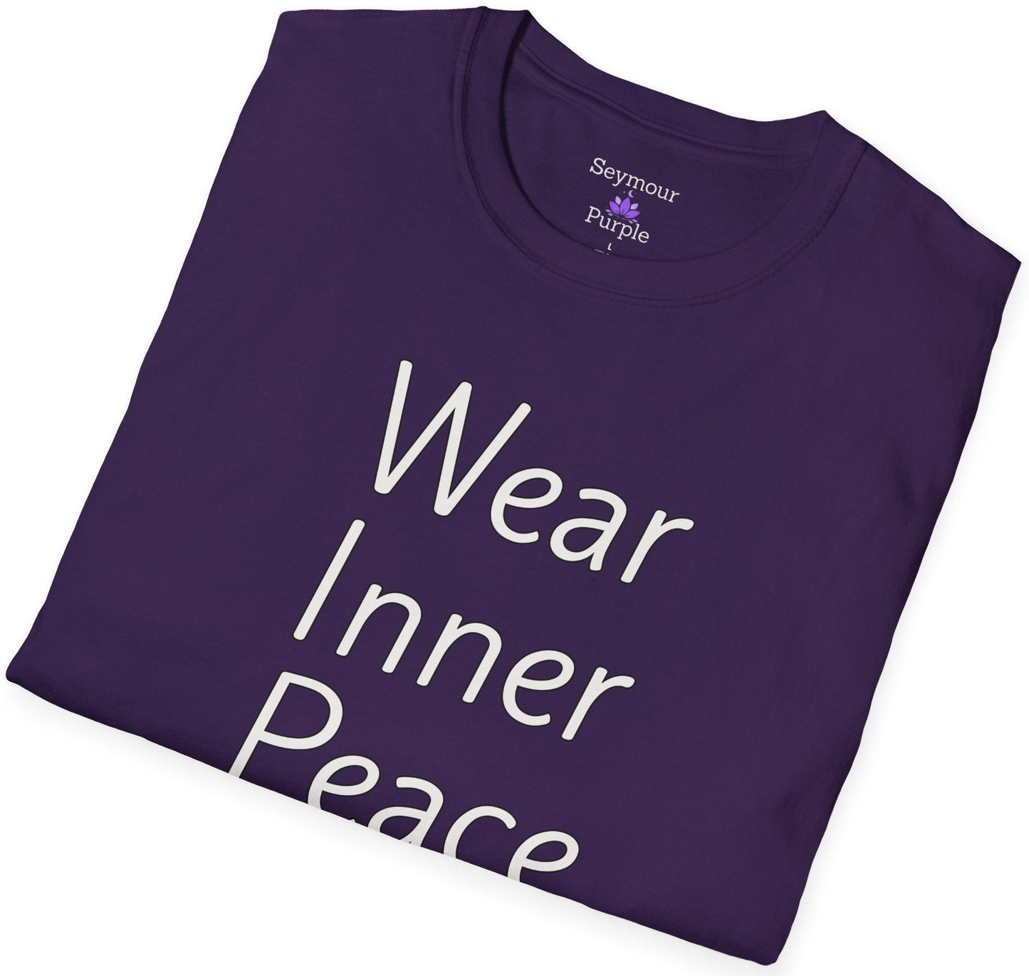 Wear Inner Peace - Unisex T-shirt - Soft Style 100% Cotton