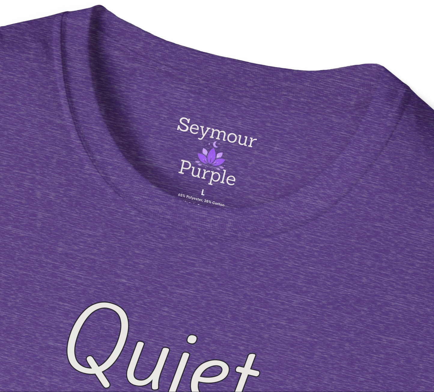 Quiet Joy Unfolds - Unisex T-shirt - Soft Style 100% Cotton