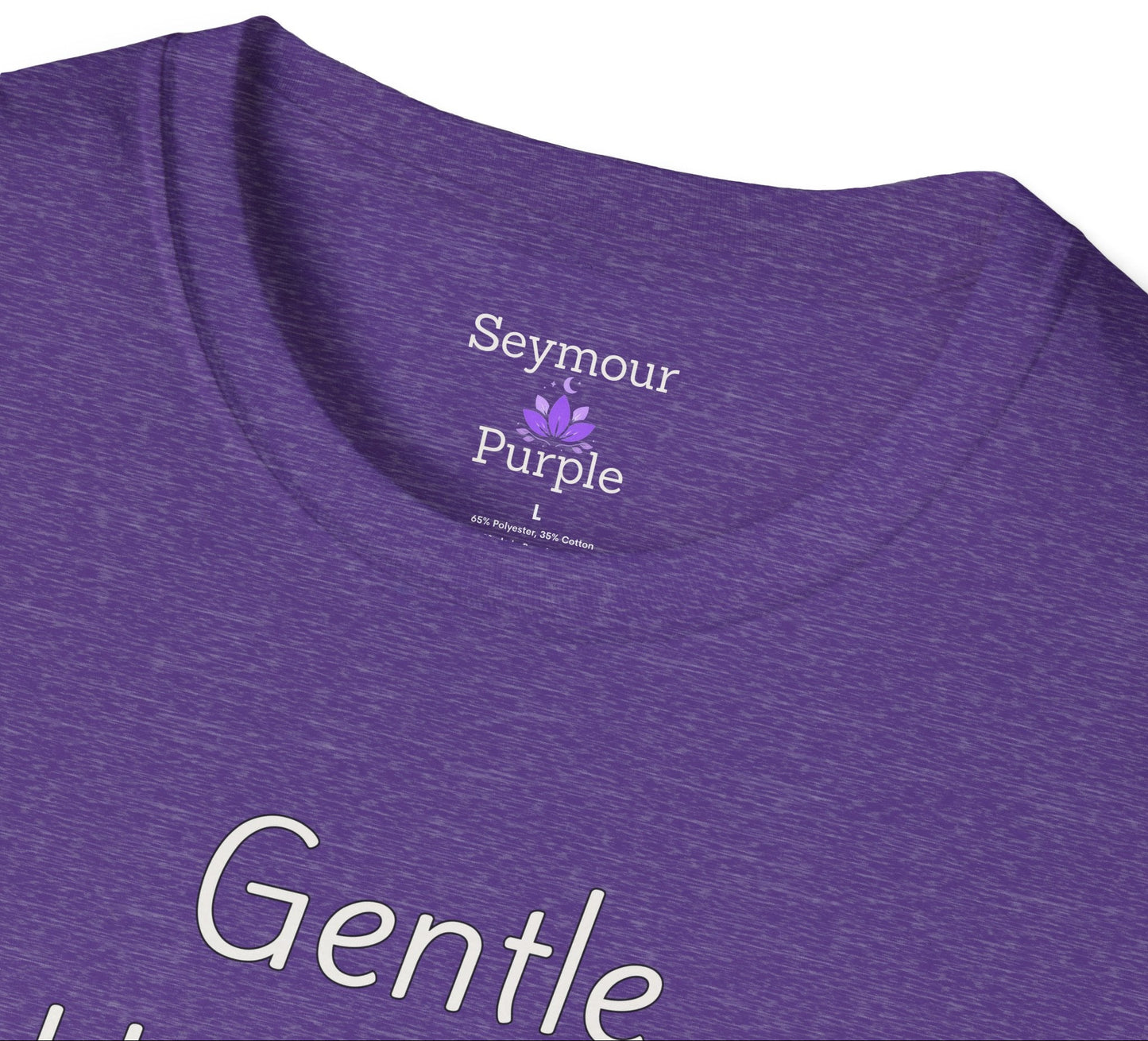 Gentle Happiness Awaits - Unisex T-shirt - Soft Style 100% Cotton