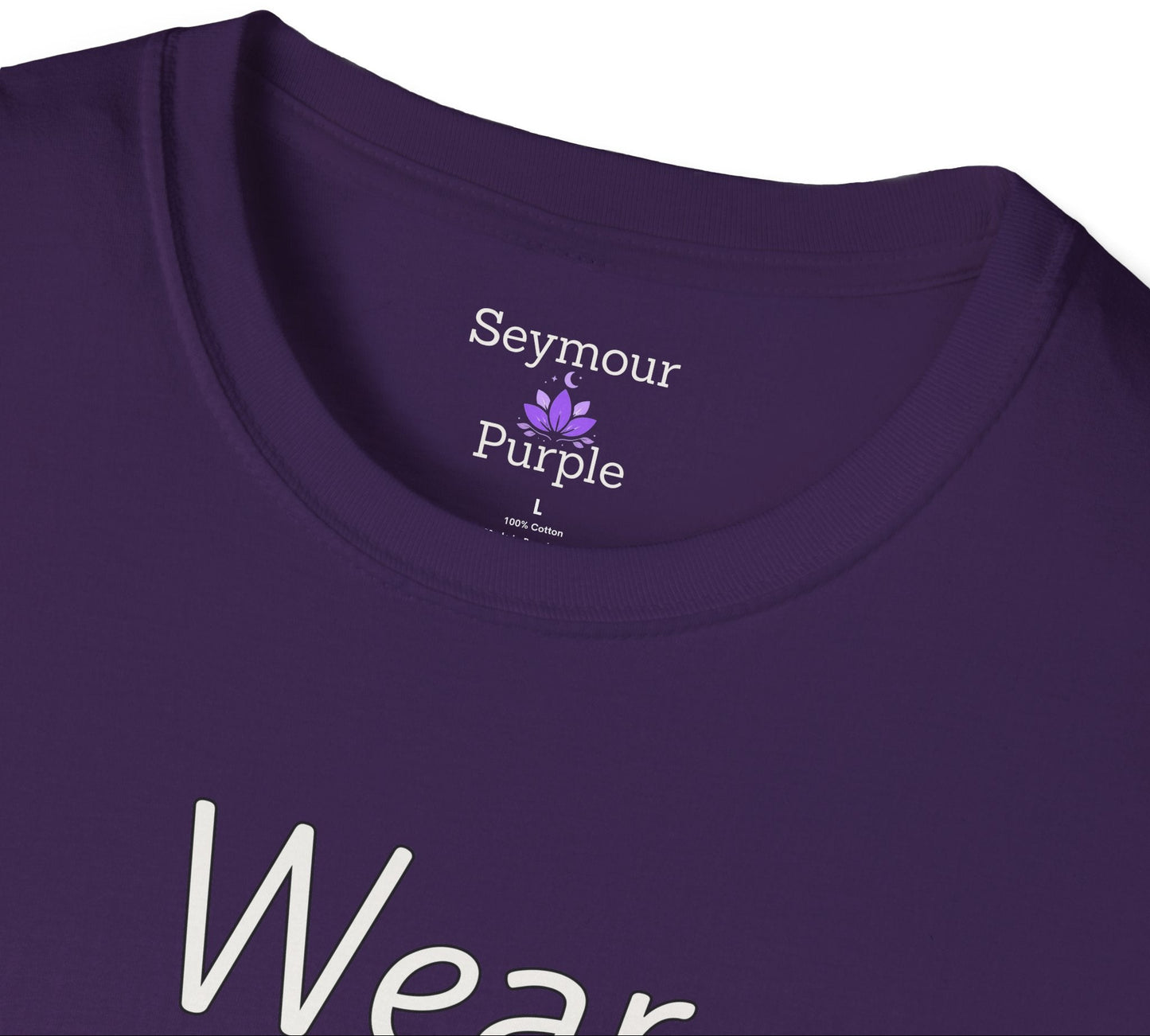 Wear Quiet Joy - Unisex T-shirt - Soft Style 100% Cotton