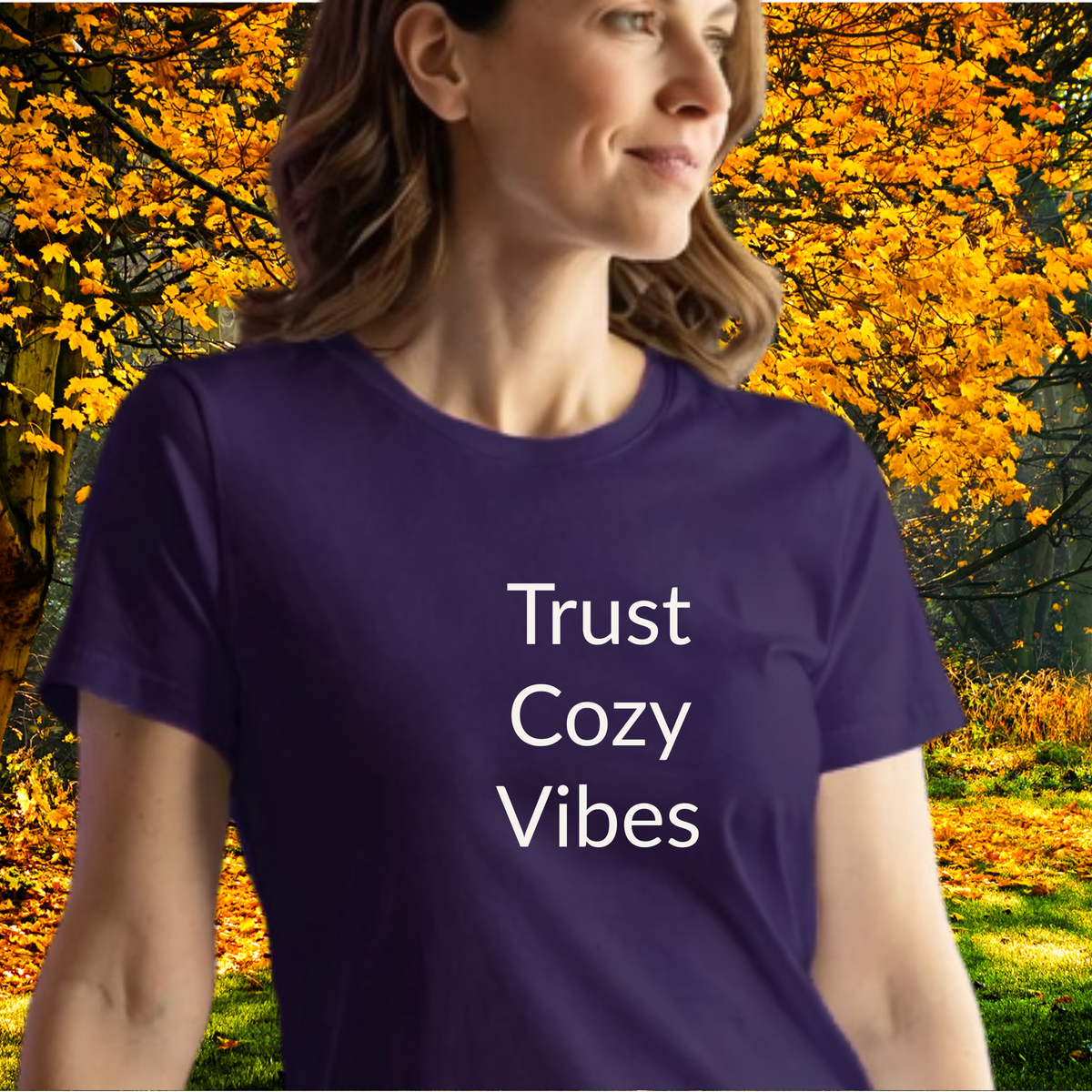 Trust Cozy Vibes - Unisex T-shirt - Soft Style 100% Cotton