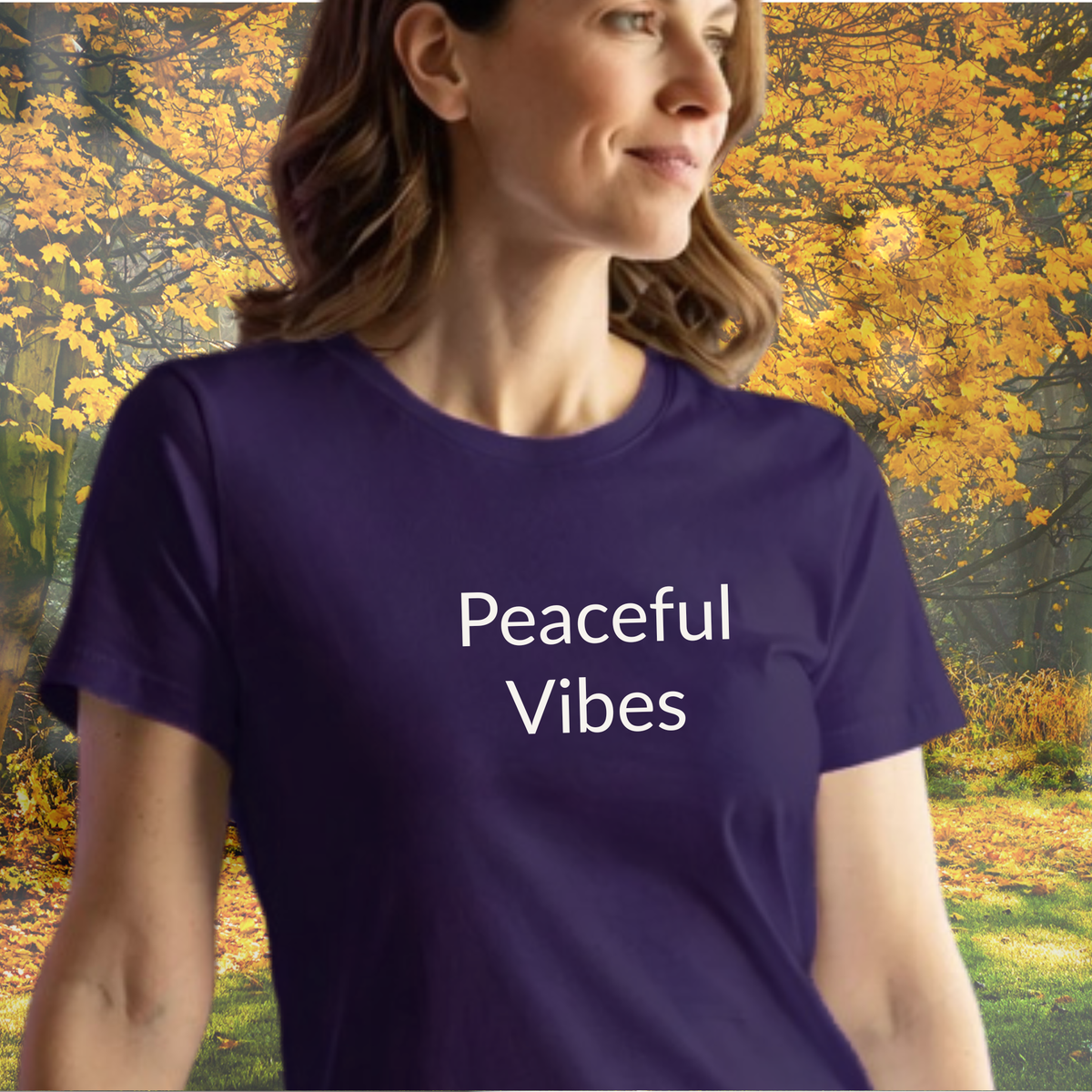 Peaceful Vibes - Unisex T-shirt - Soft Style 100% Cotton