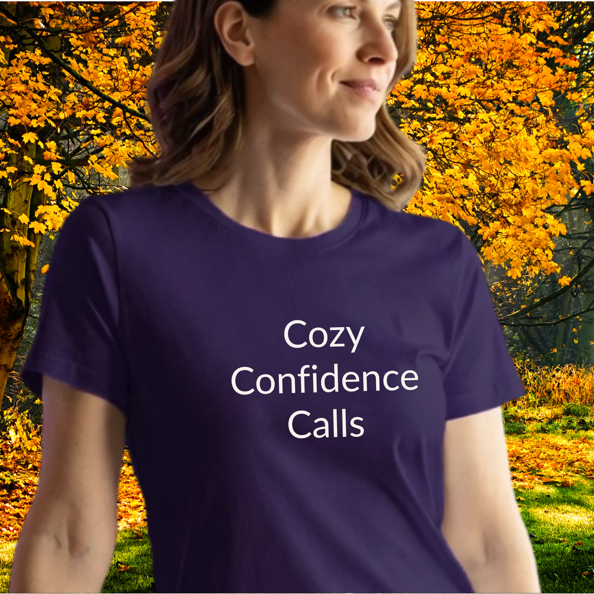 Cozy Confidence Calls - Unisex T-shirt - Soft Style 100% Cotton