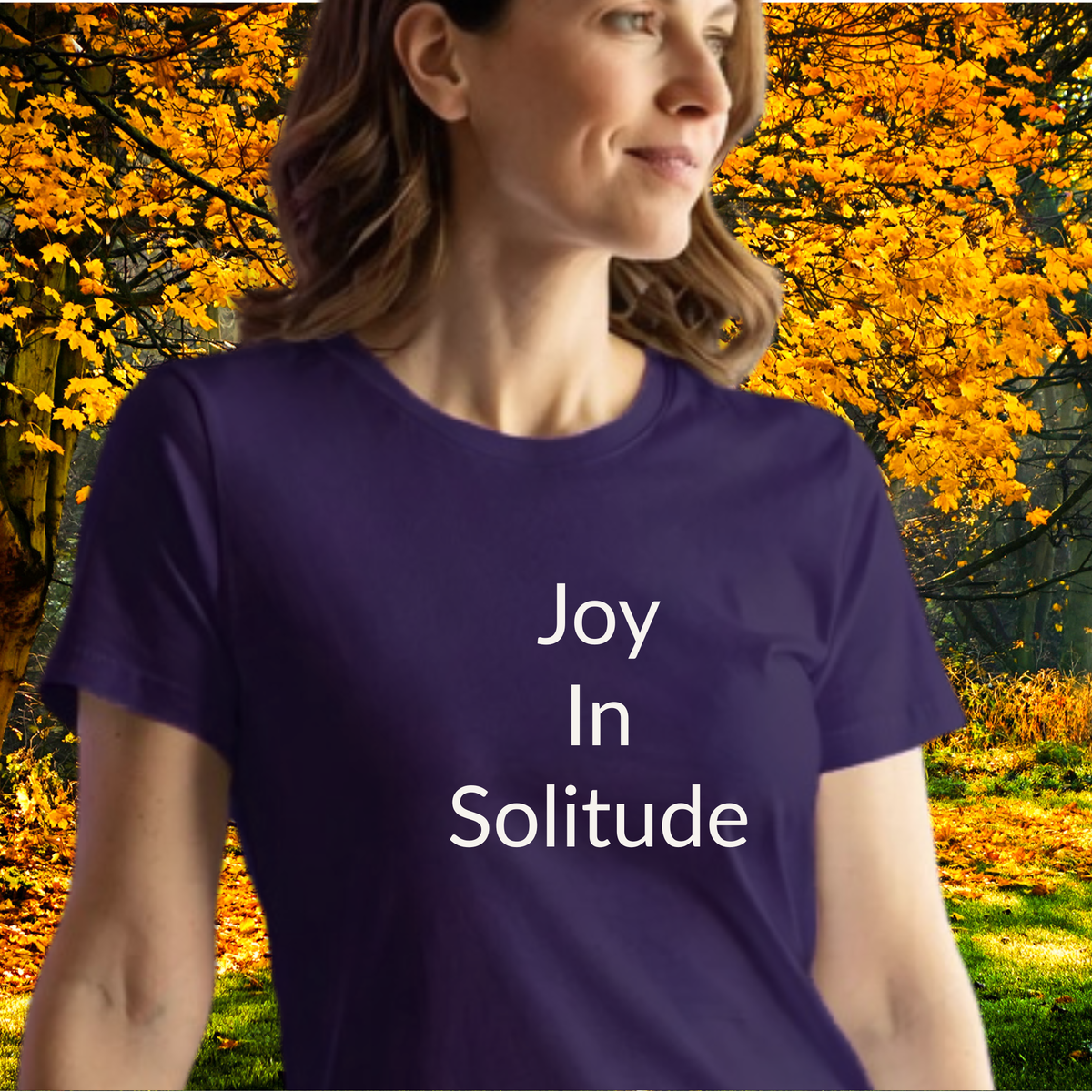 Joy In Solitude - Unisex T-shirt - Soft Style 100% Cotton