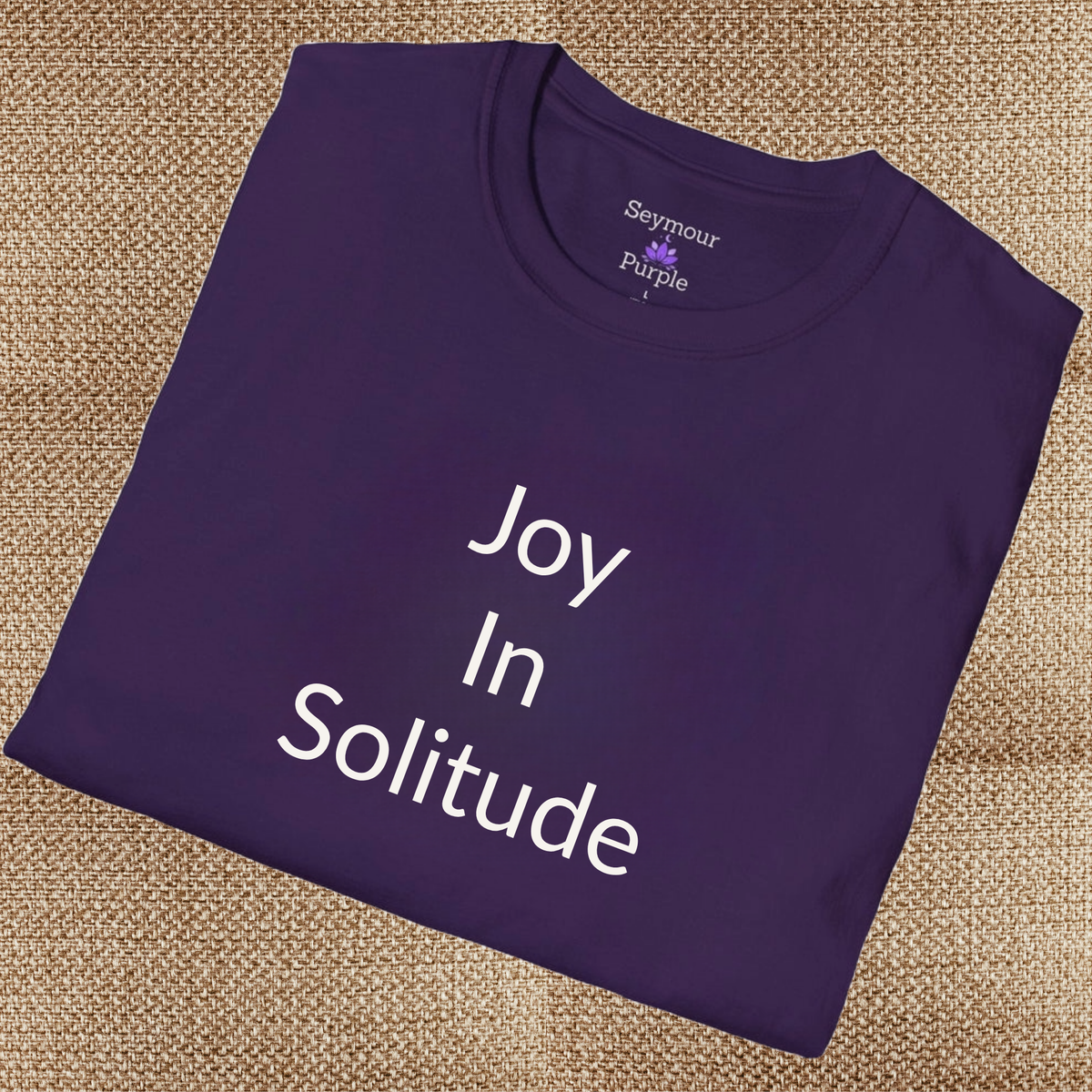 Joy In Solitude - Unisex T-shirt - Soft Style 100% Cotton