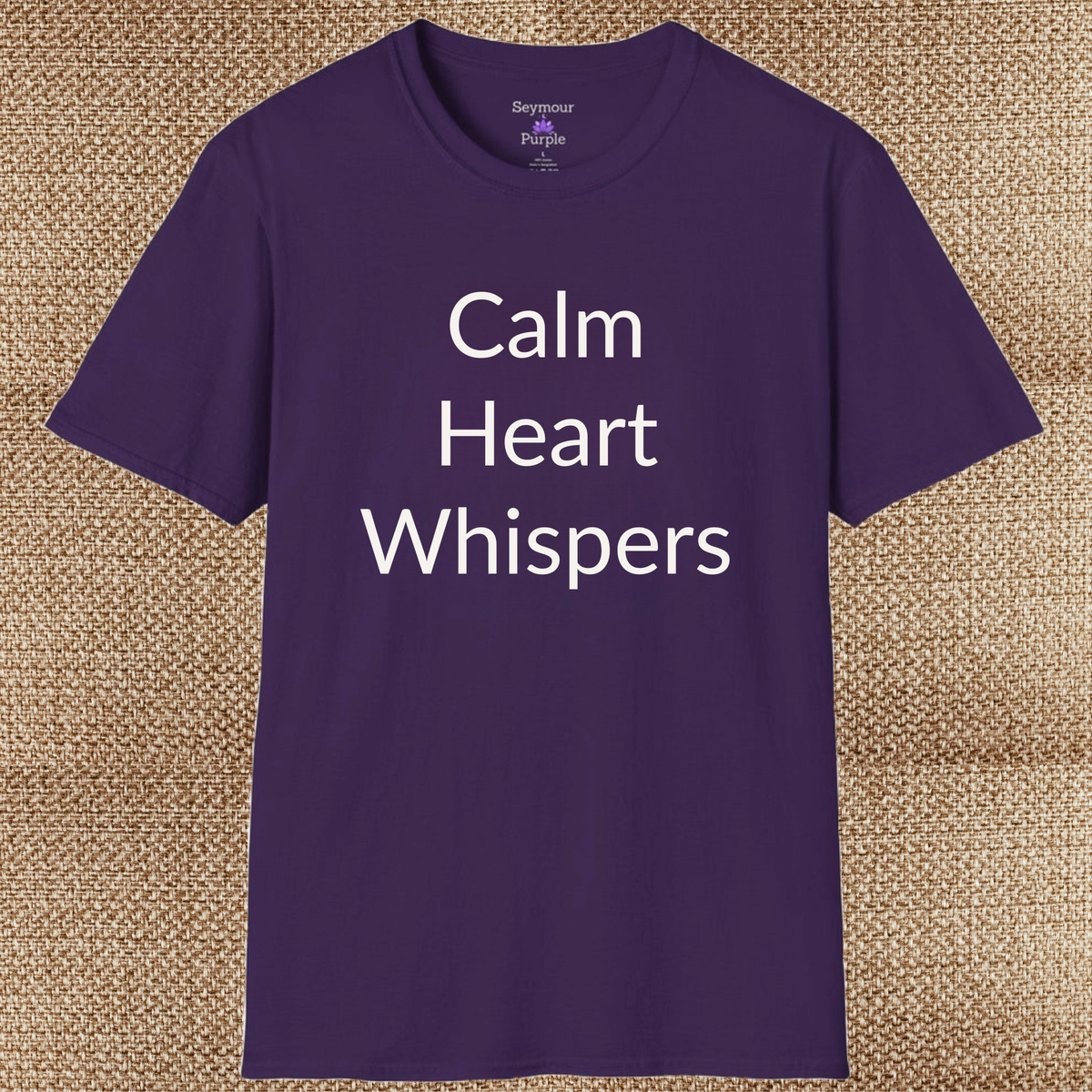 Calm Heart Whispers - Unisex T-shirt - Soft Style 100% Cotton