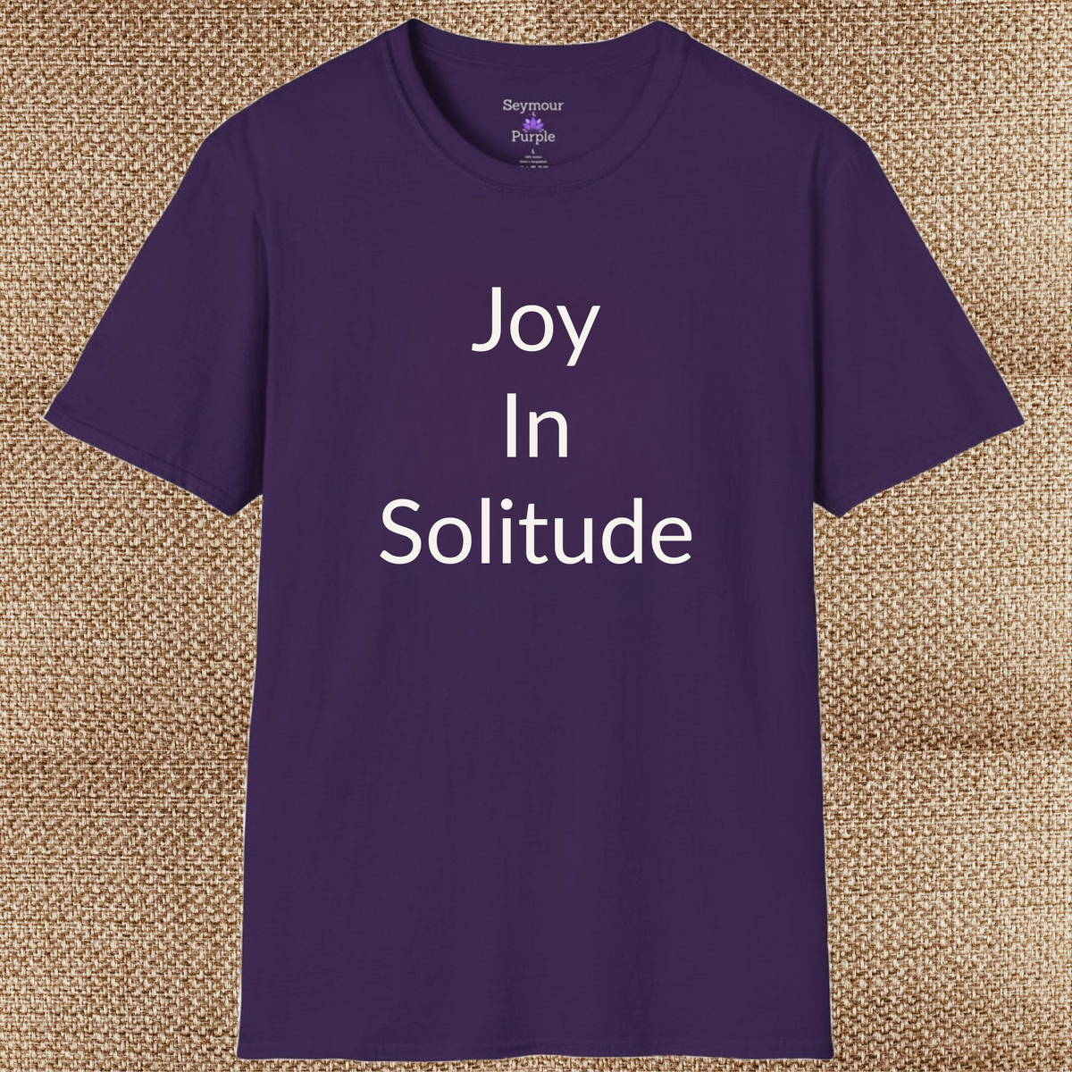 Joy In Solitude - Unisex T-shirt - Soft Style 100% Cotton