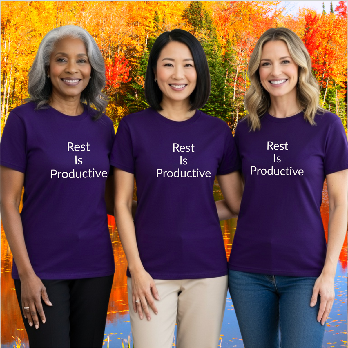 Rest Is Productive - Unisex T-shirt - Soft Style 100% Cotton