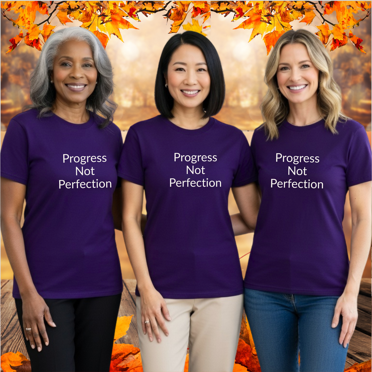 Progress Not Perfection - Unisex T-shirt - Soft Style 100% Cotton