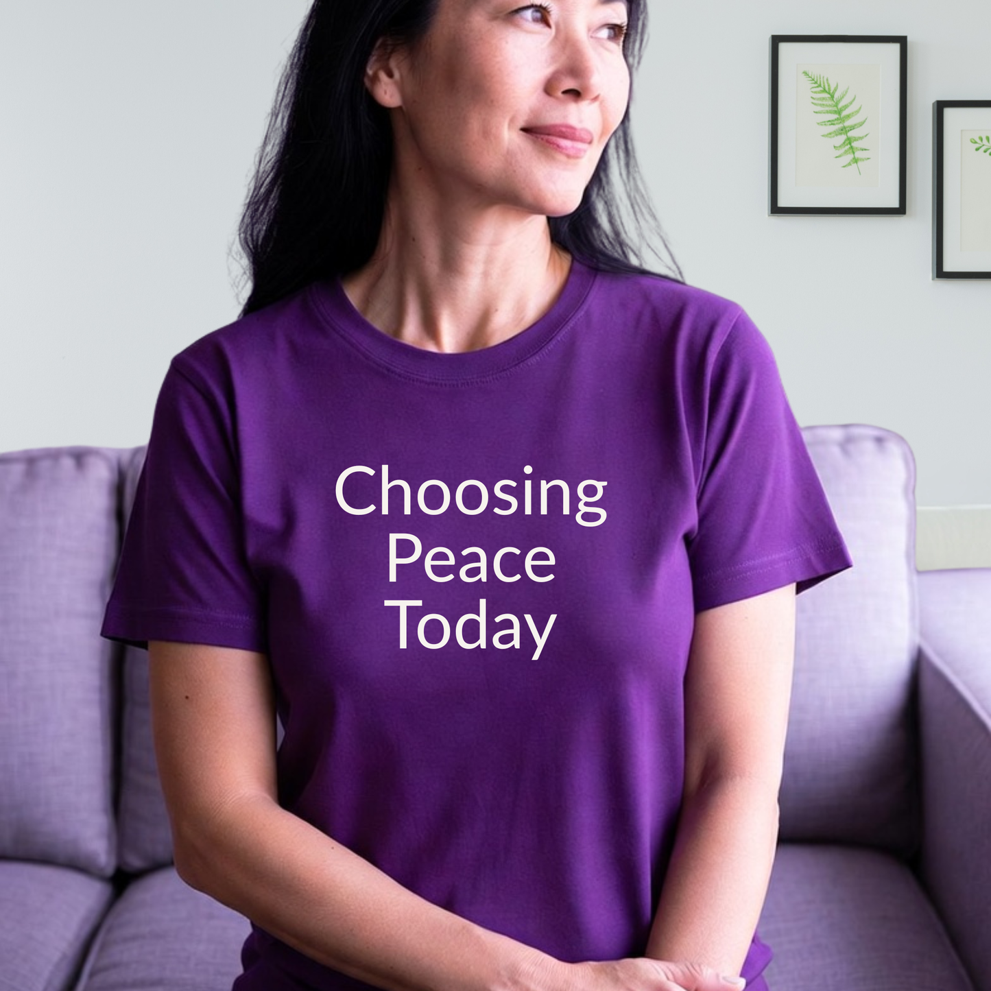Choosing Peace Today - Unisex T-shirt - Soft Style 100% Cotton