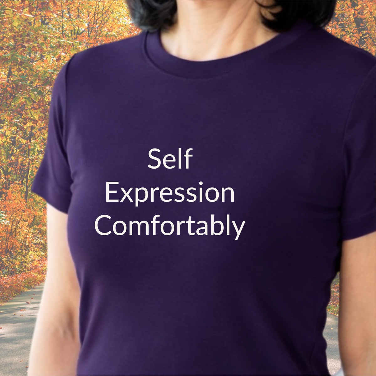 Self Expression Comfortably - Unisex T-shirt - Soft Style 100% Cotton