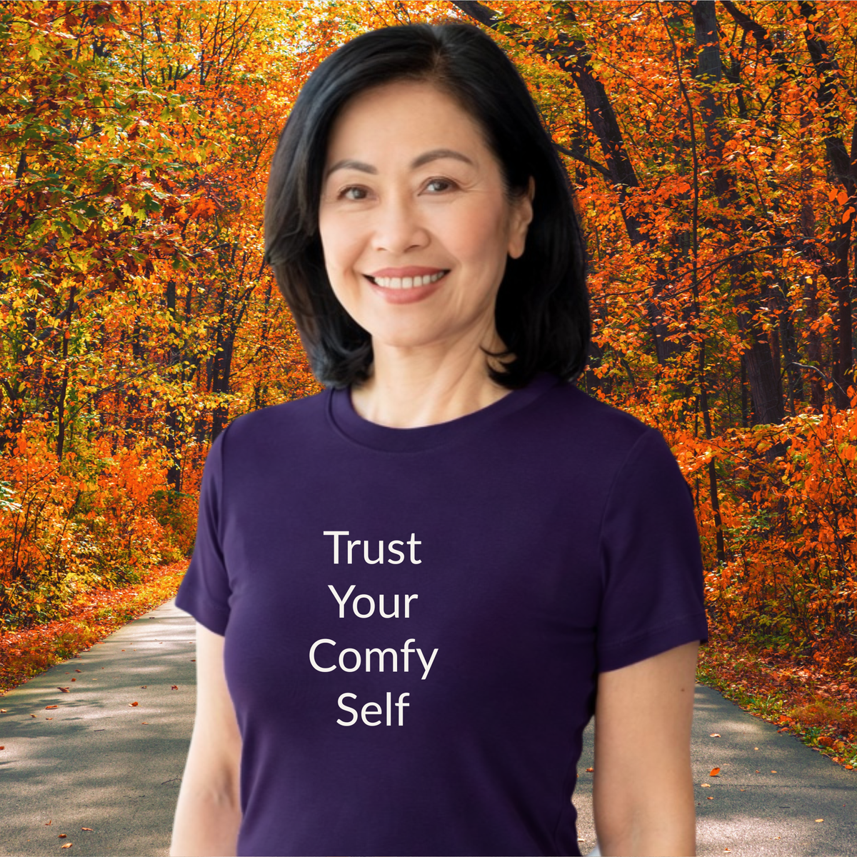 Trust Your Comfy Self - Unisex T-shirt - Soft Style 100% Cotton