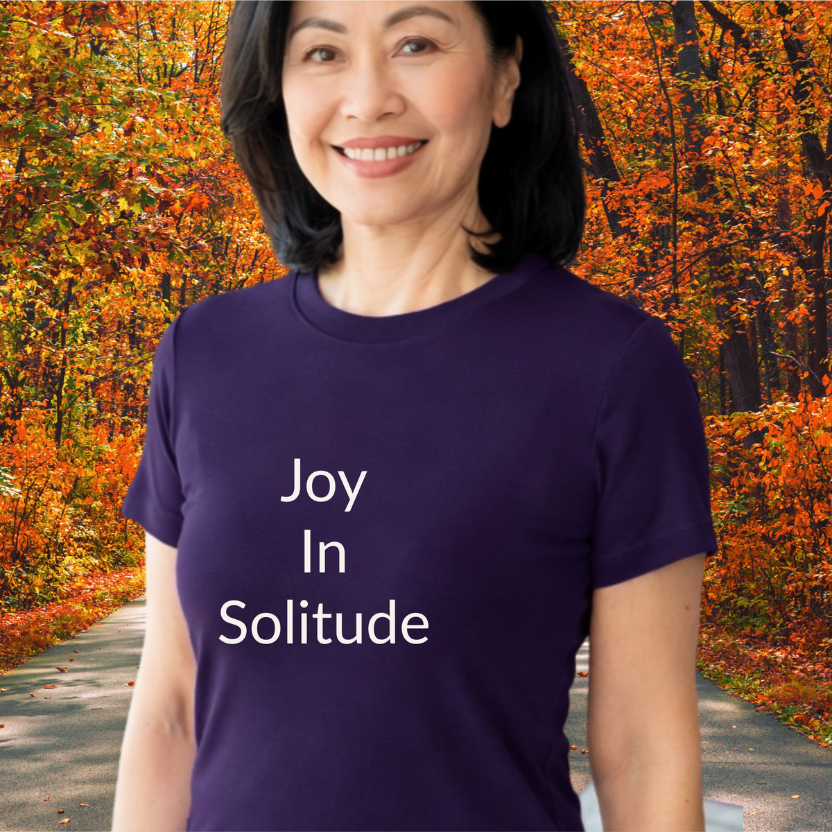 Joy In Solitude - Unisex T-shirt - Soft Style 100% Cotton