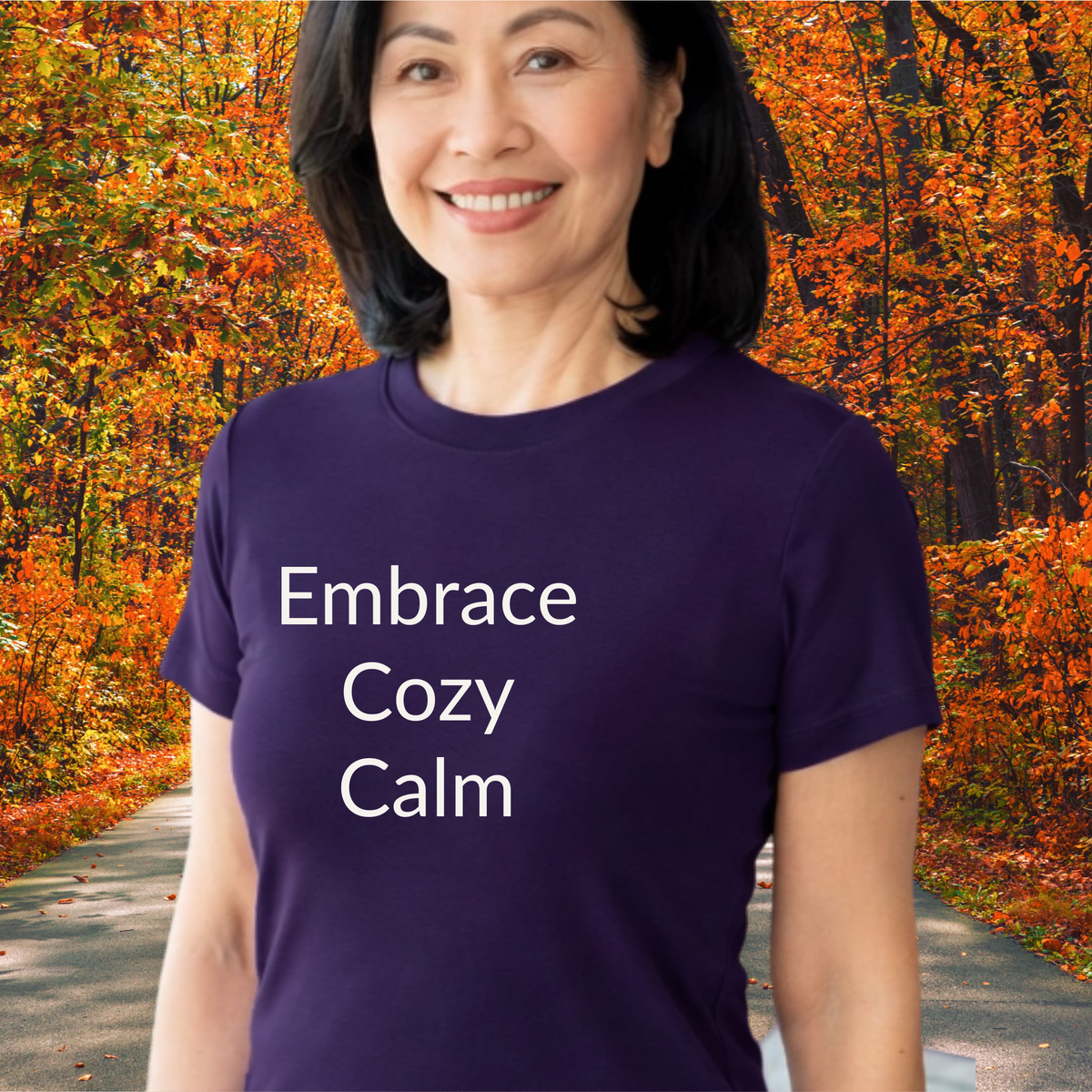 Embrace Cozy Calm - Unisex T-shirt - Soft Style 100% Cotton