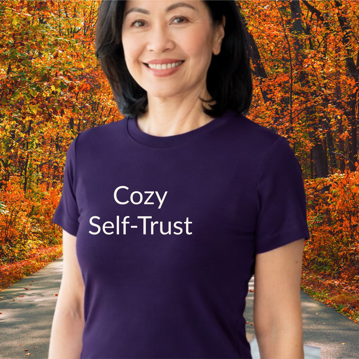 Cozy Self-Trust - Unisex T-shirt - Soft Style 100% Cotton