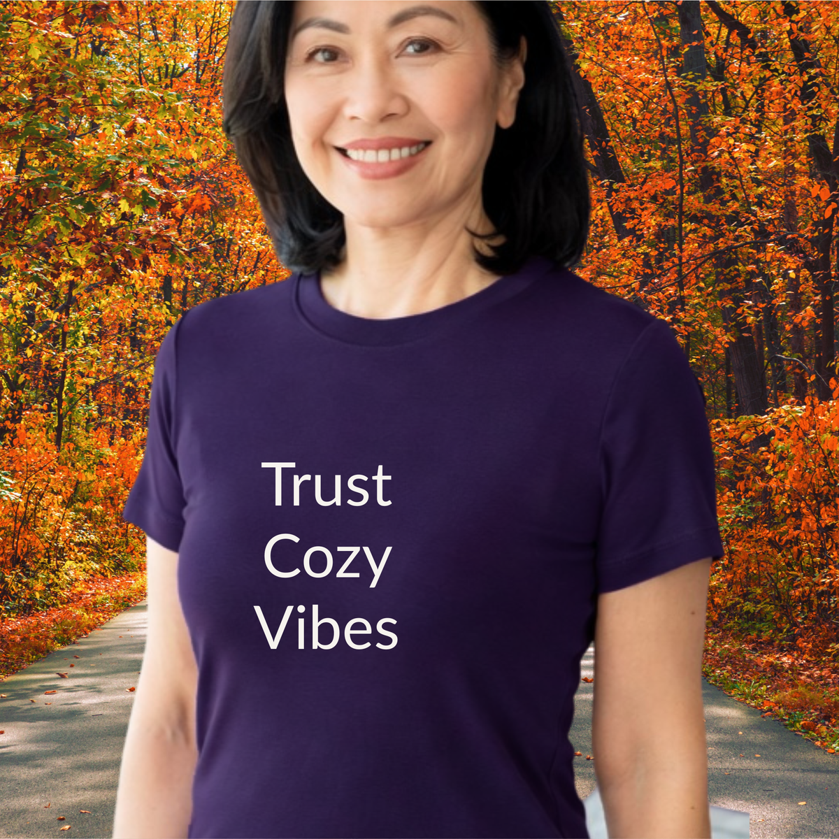 Trust Cozy Vibes - Unisex T-shirt - Soft Style 100% Cotton